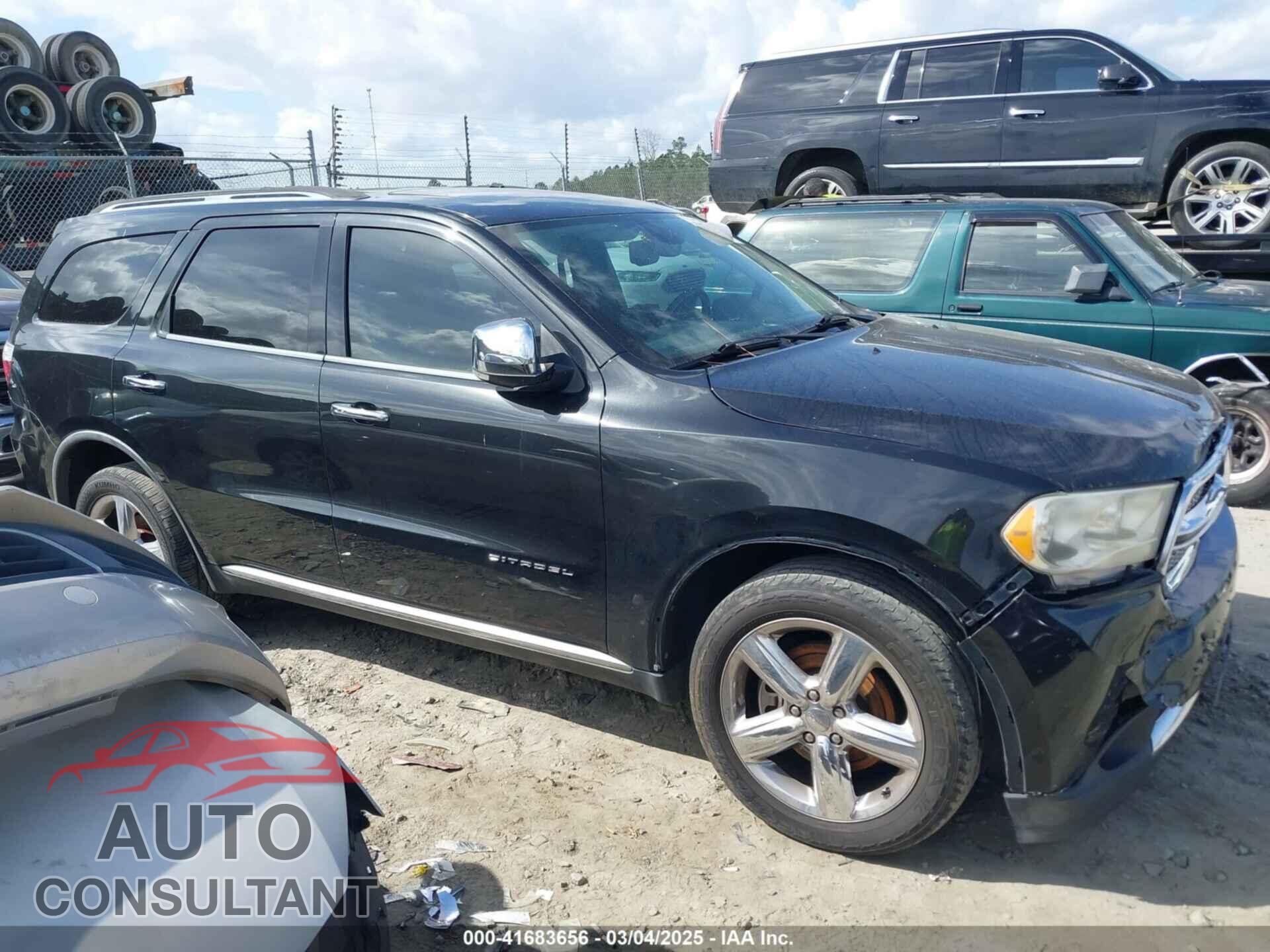 DODGE DURANGO 2012 - 1C4RDHEG3CC266860