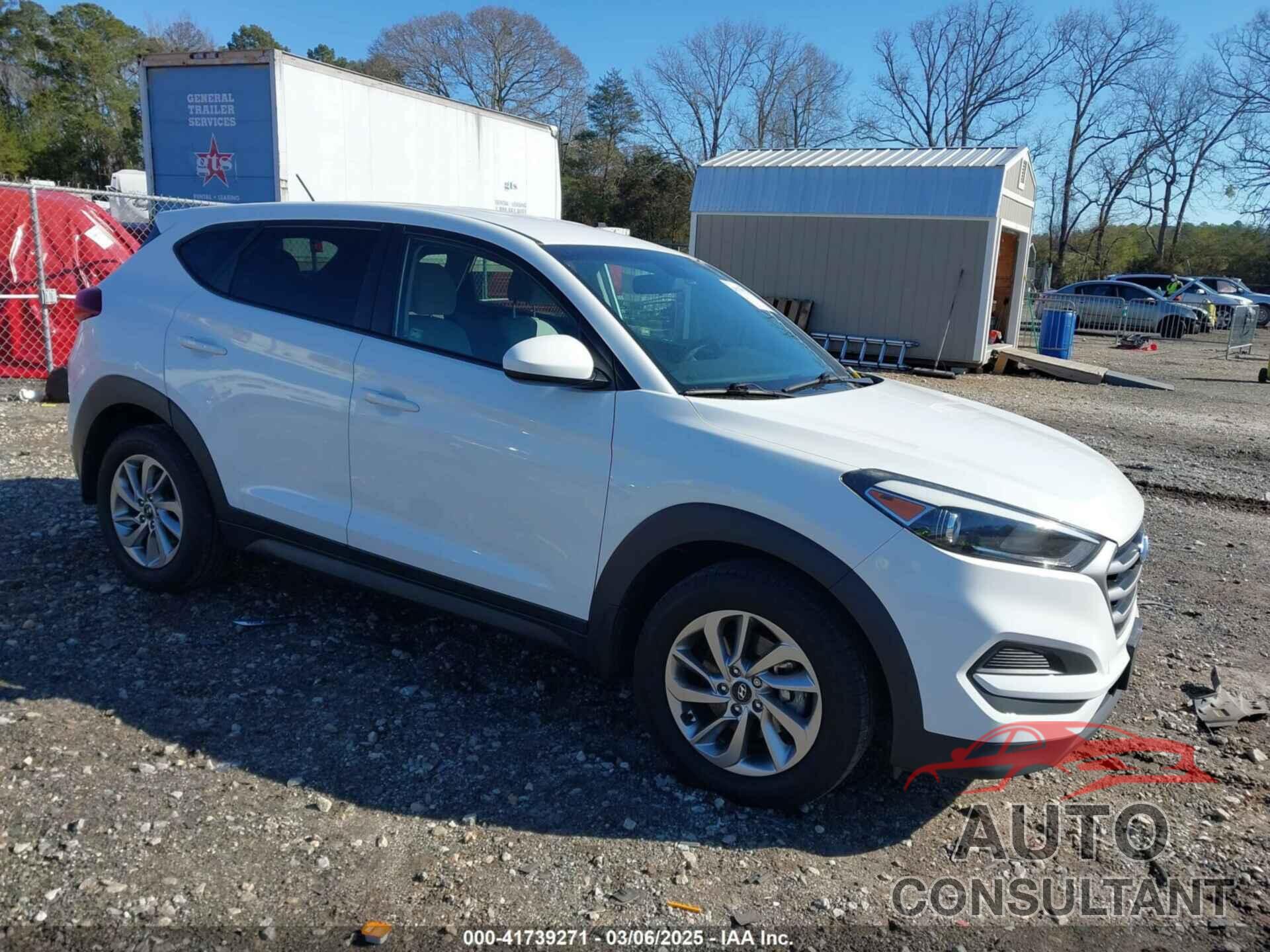 HYUNDAI TUCSON 2018 - KM8J23A49JU727774