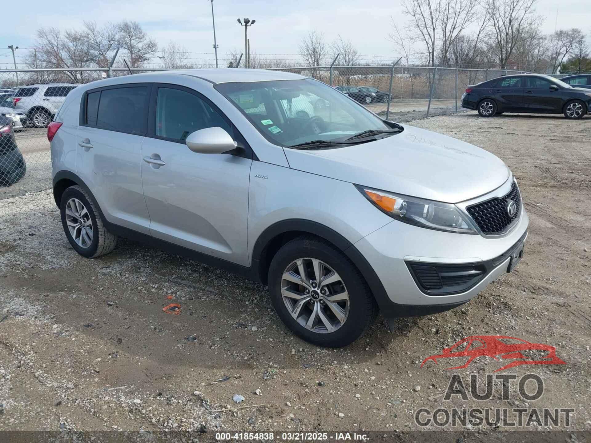 KIA SPORTAGE 2016 - KNDPBCAC2G7837742