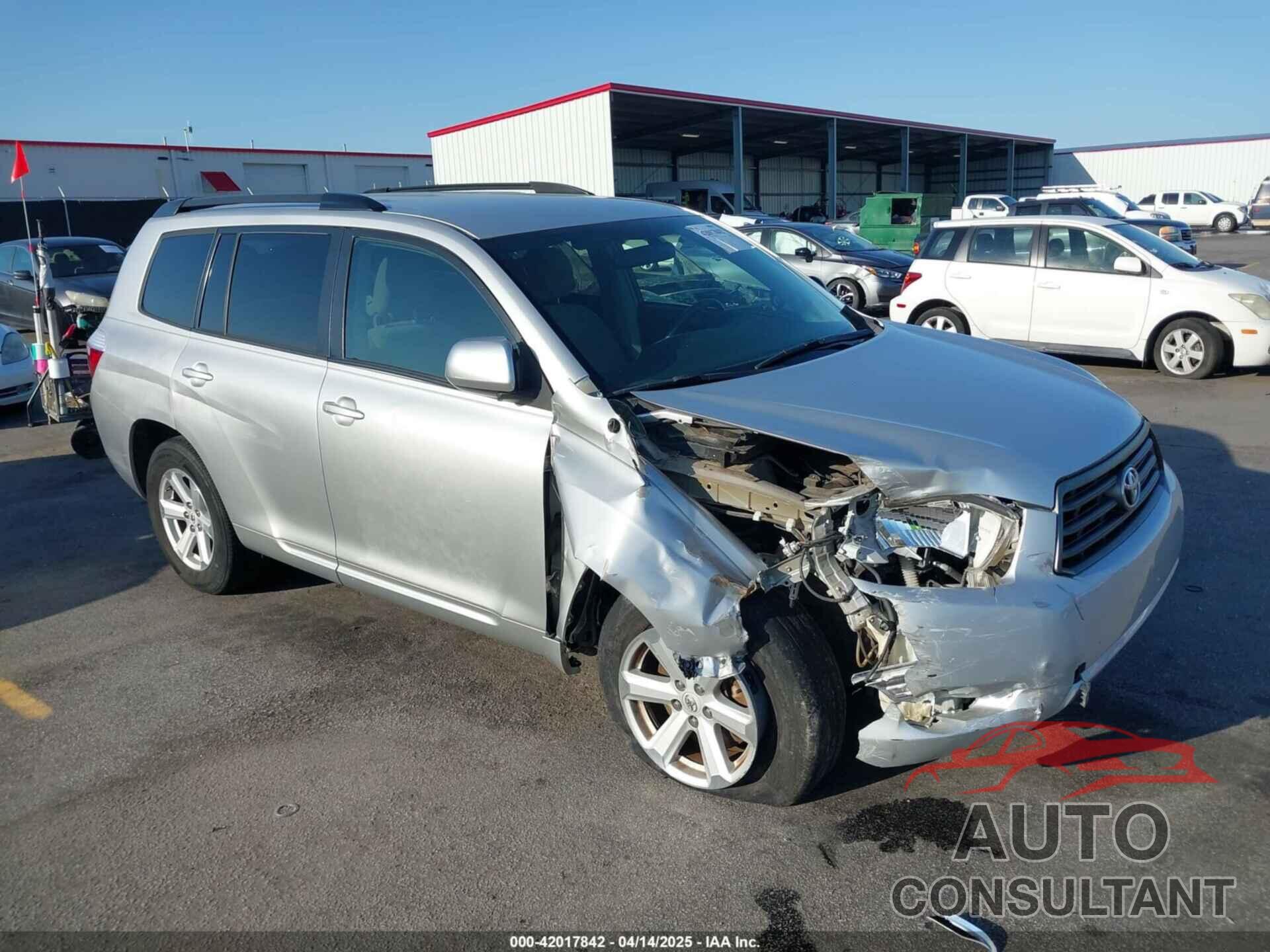 TOYOTA HIGHLANDER 2010 - 5TDZA3EHXAS007329