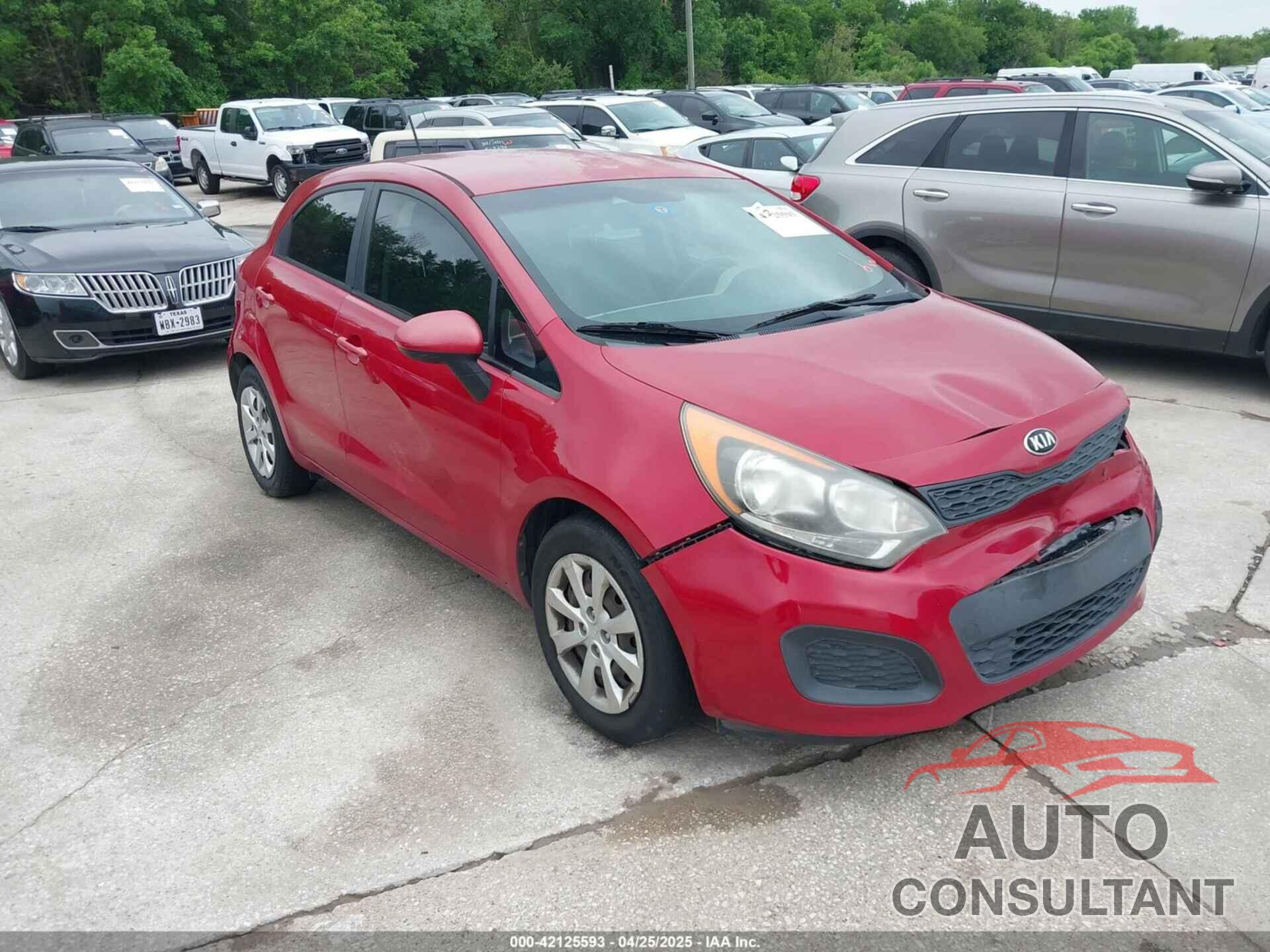 KIA RIO 2015 - KNADM5A34F6517123