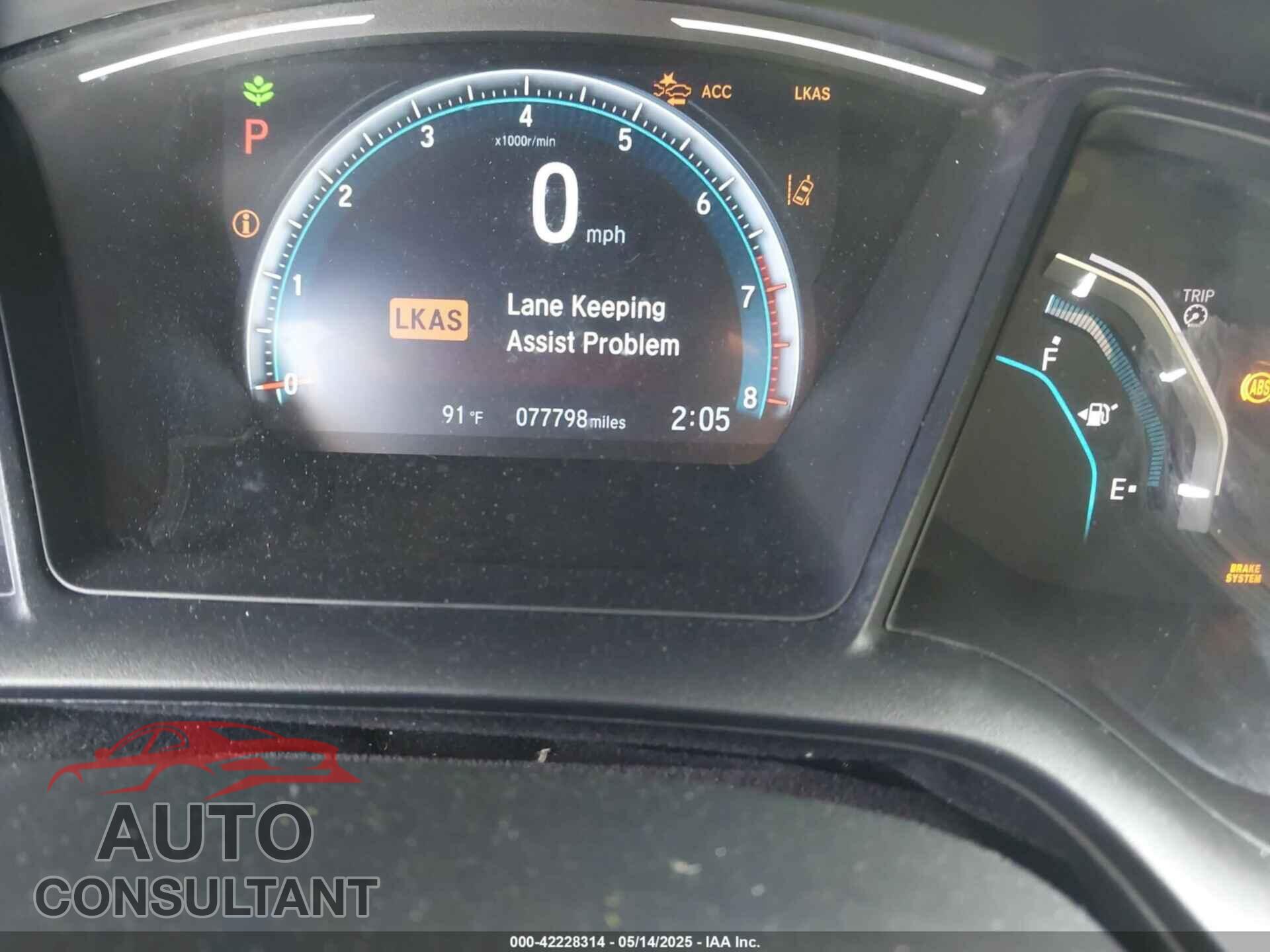 HONDA CIVIC 2021 - 2HGFC2F64MH543718