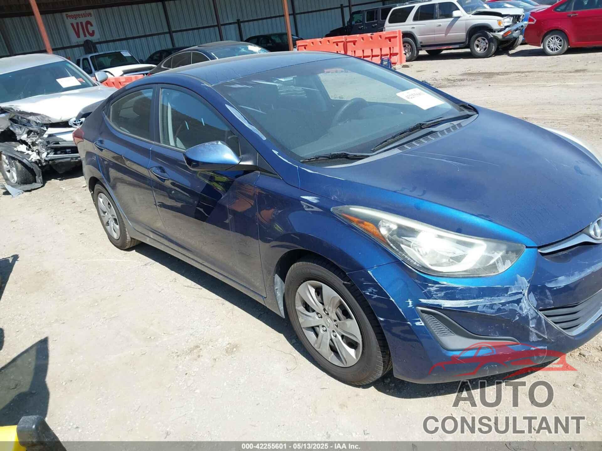 HYUNDAI ELANTRA 2016 - 5NPDH4AE6GH681533