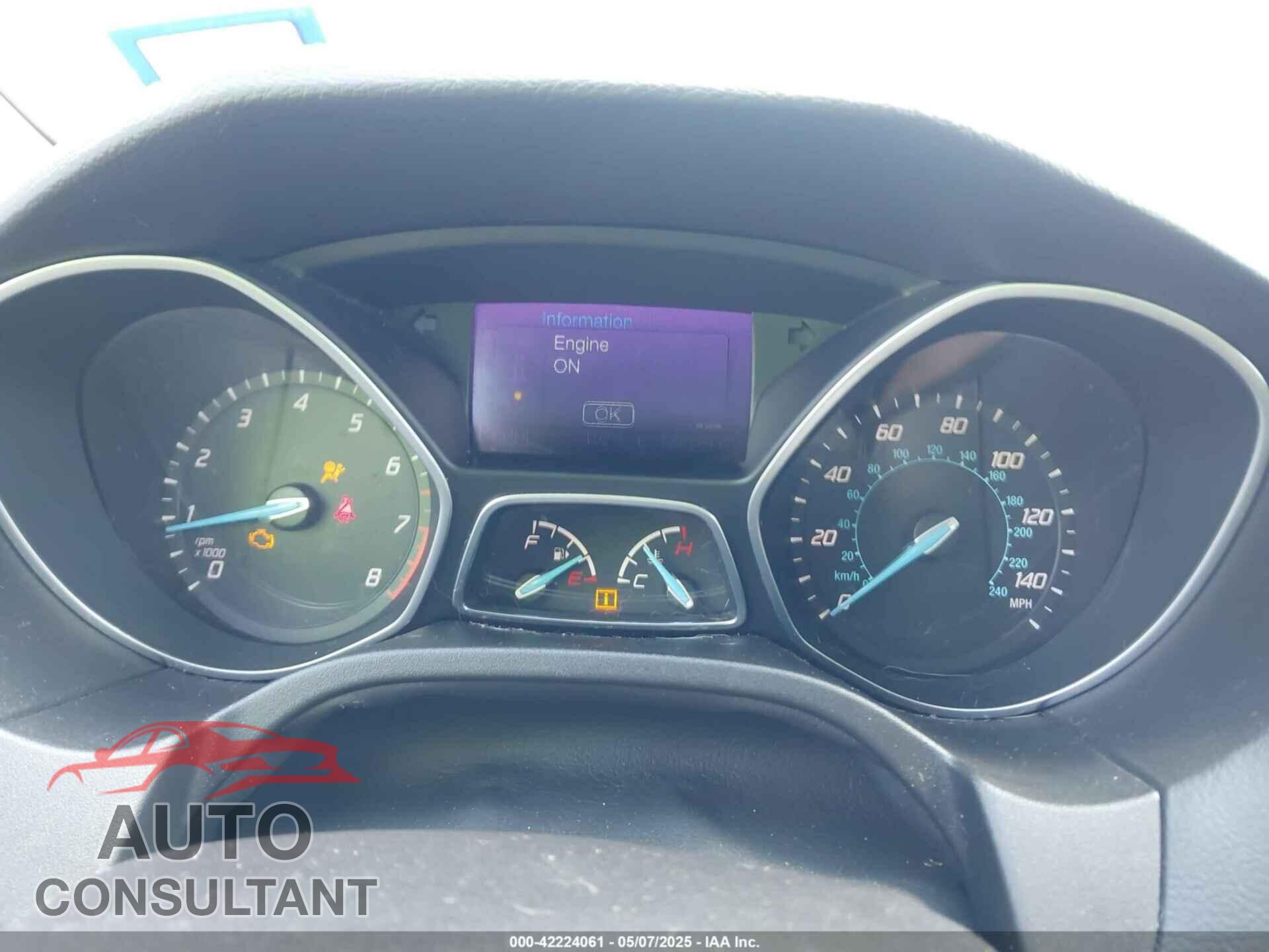 FORD FOCUS 2013 - 1FADP3F25DL278684