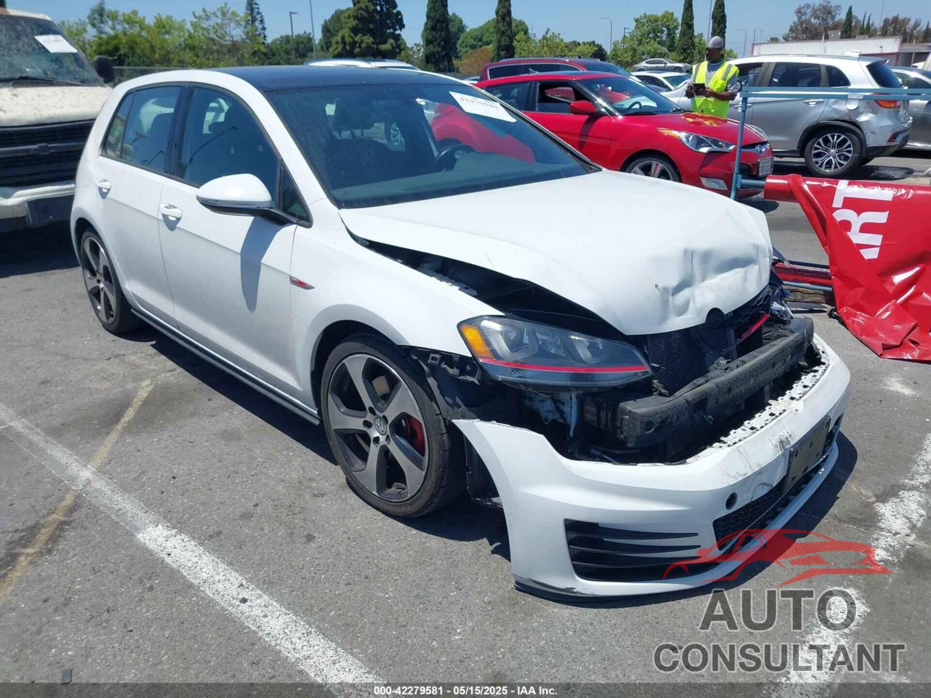 VOLKSWAGEN GOLF GTI 2015 - 3VW4T7AUXFM098038