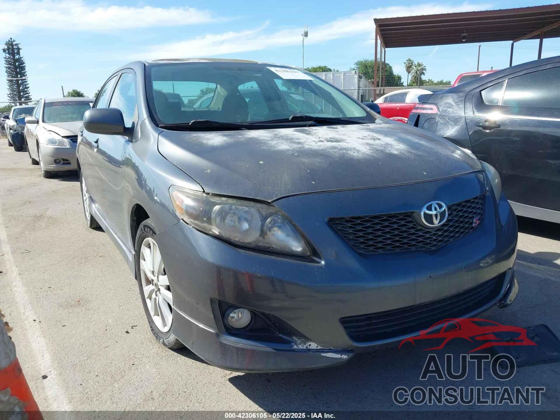 TOYOTA COROLLA 2010 - 2T1BU4EE5AC511011