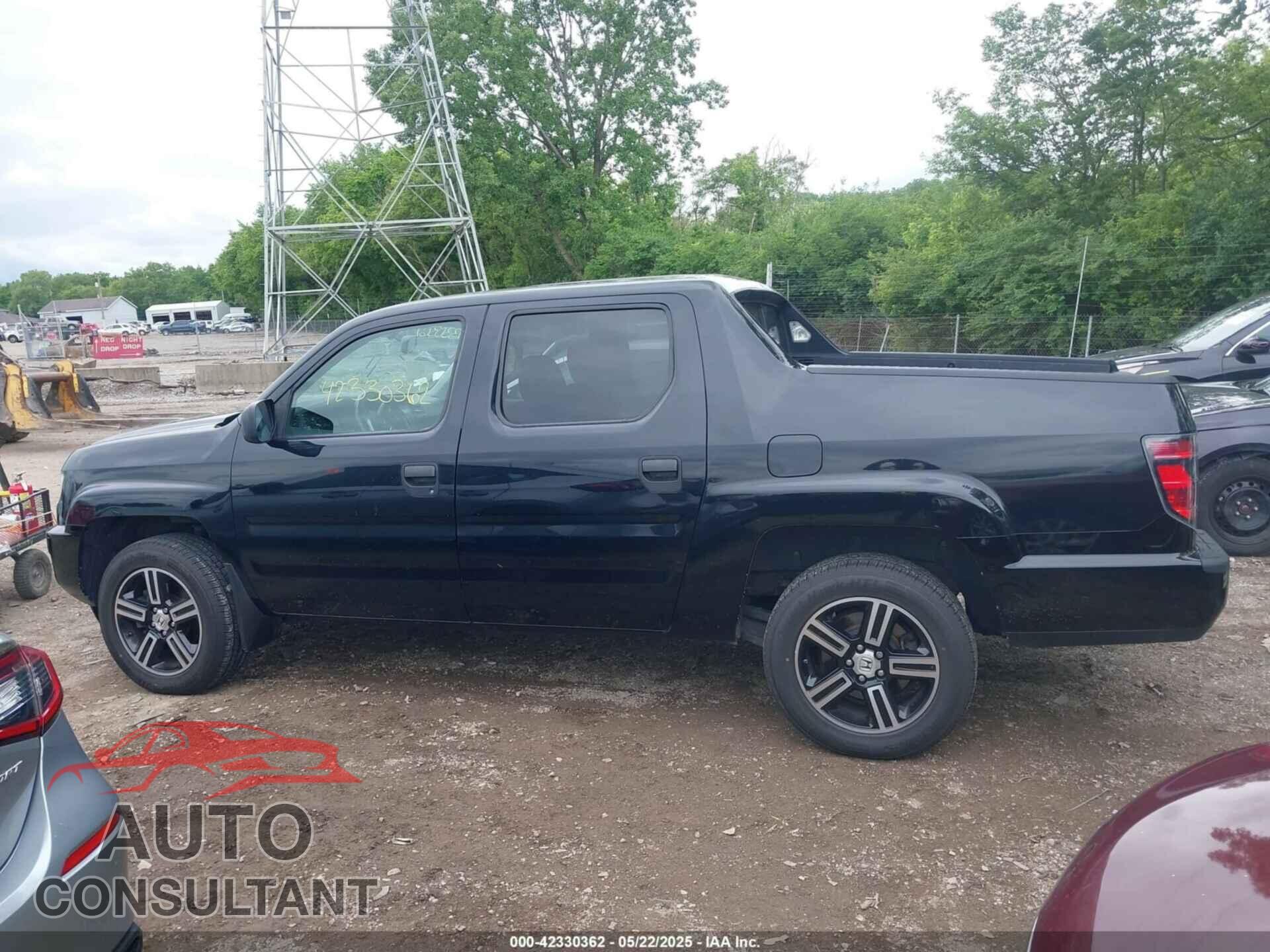 HONDA RIDGELINE 2013 - 5FPYK1F73DB016232
