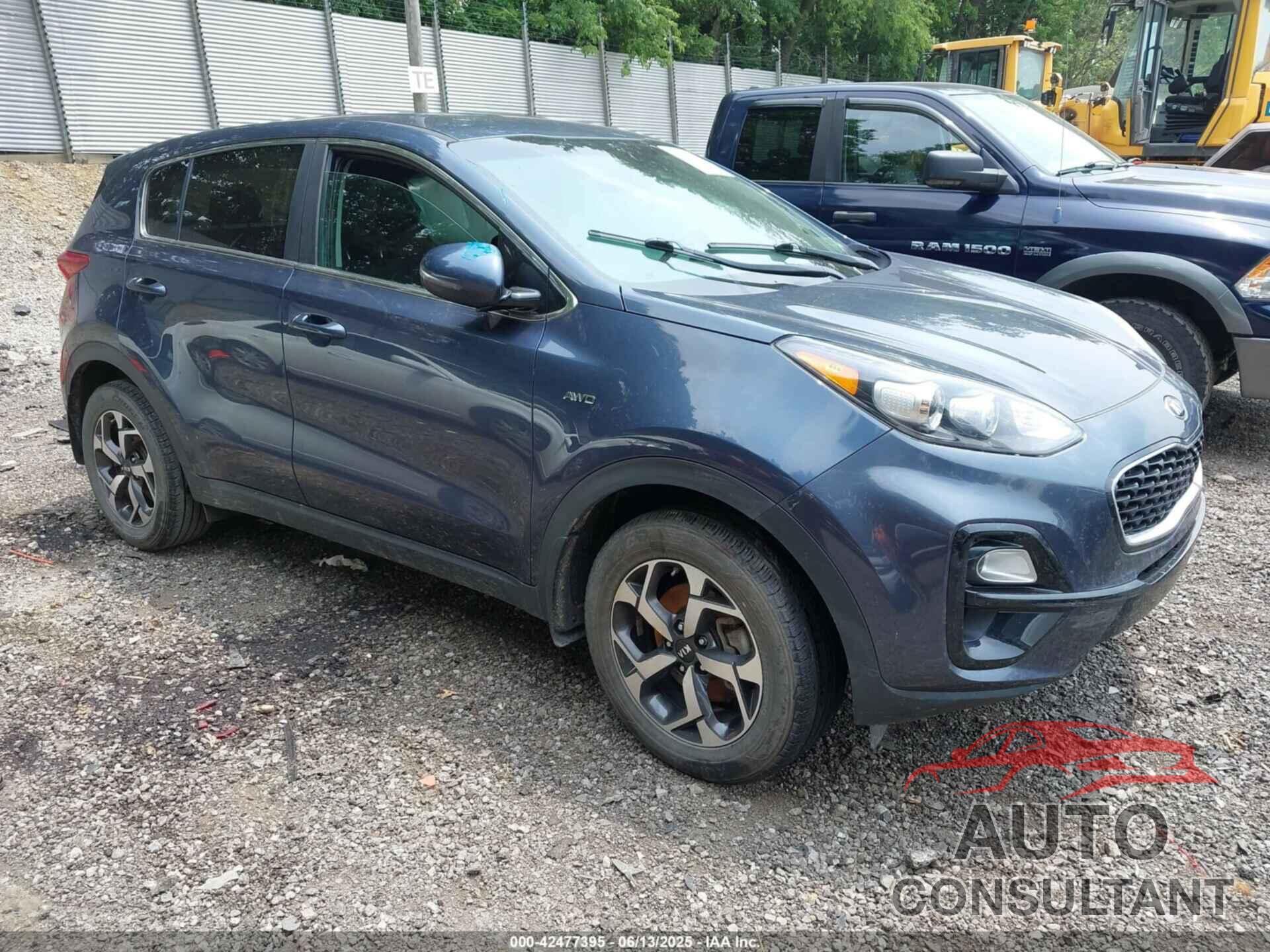 KIA SPORTAGE 2021 - KNDPMCAC7M7848306