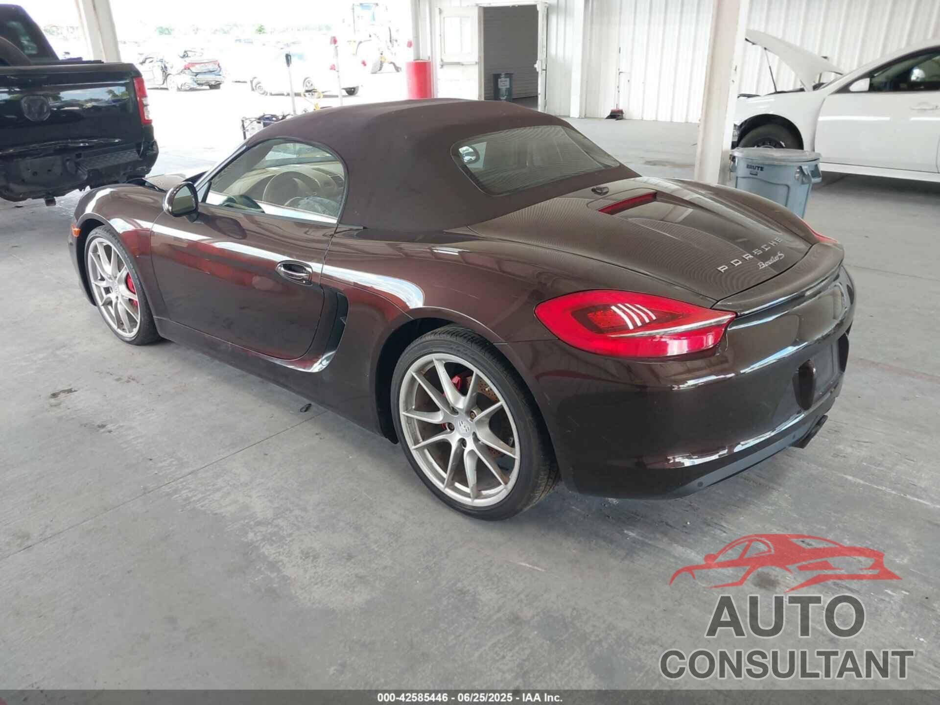 PORSCHE BOXSTER 2015 - WP0CB2A84FS140959