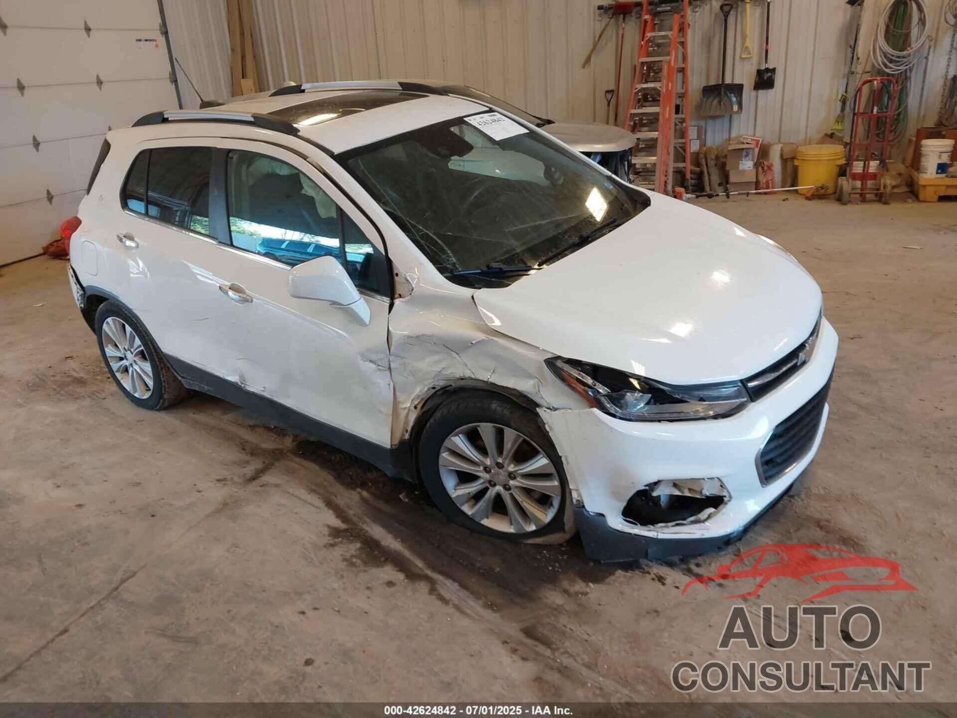 CHEVROLET TRAX 2018 - 3GNCJRSB1JL198001