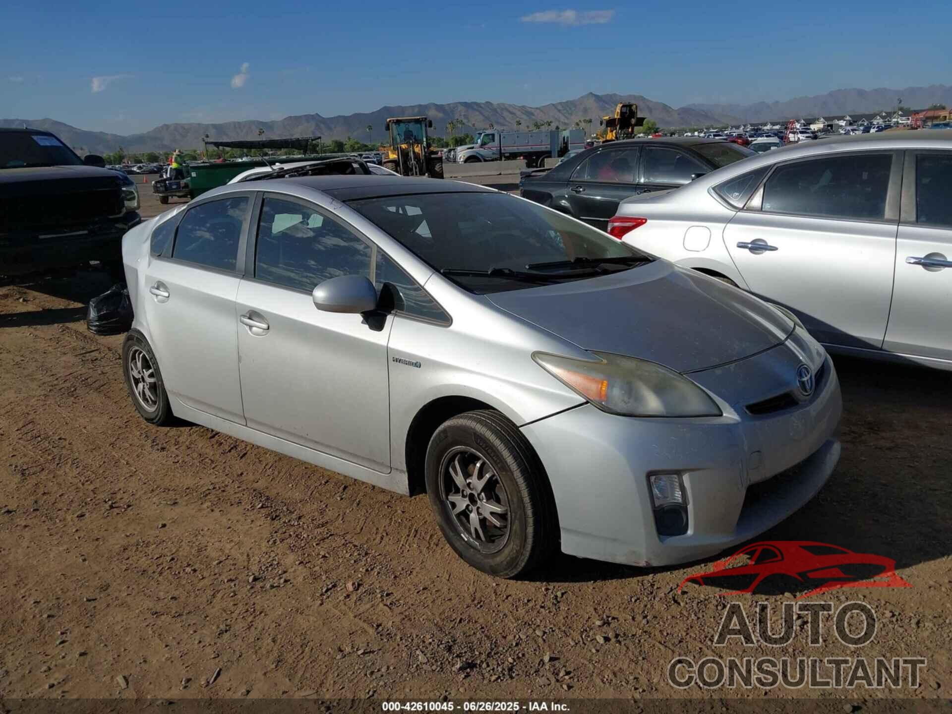 TOYOTA PRIUS 2010 - JTDKN3DU1A1019158
