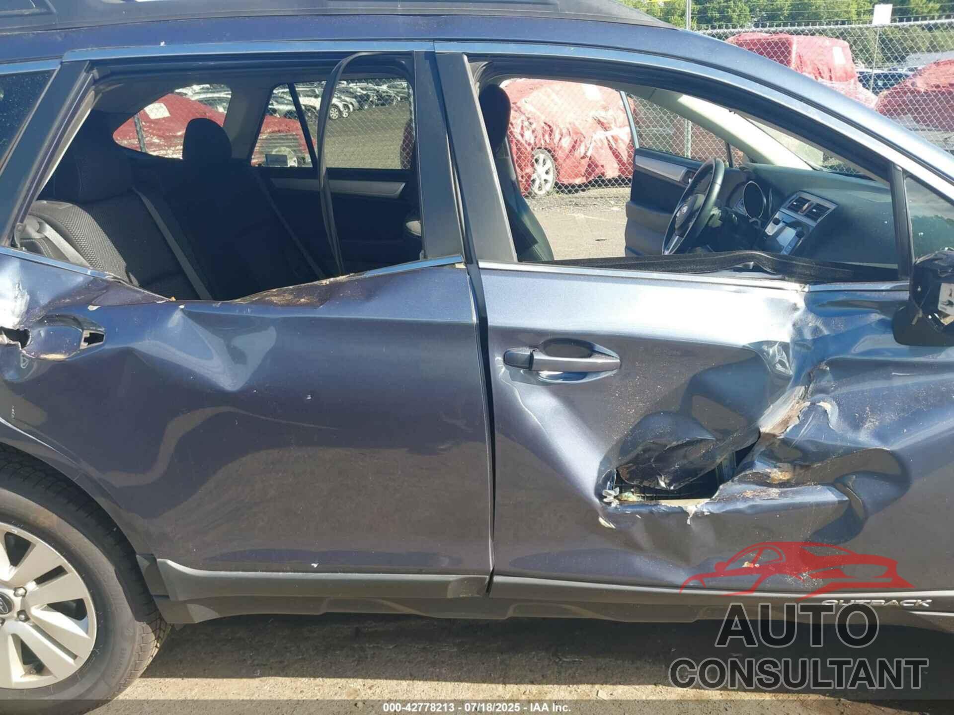 SUBARU OUTBACK 2015 - 4S4BSACC4F3319614