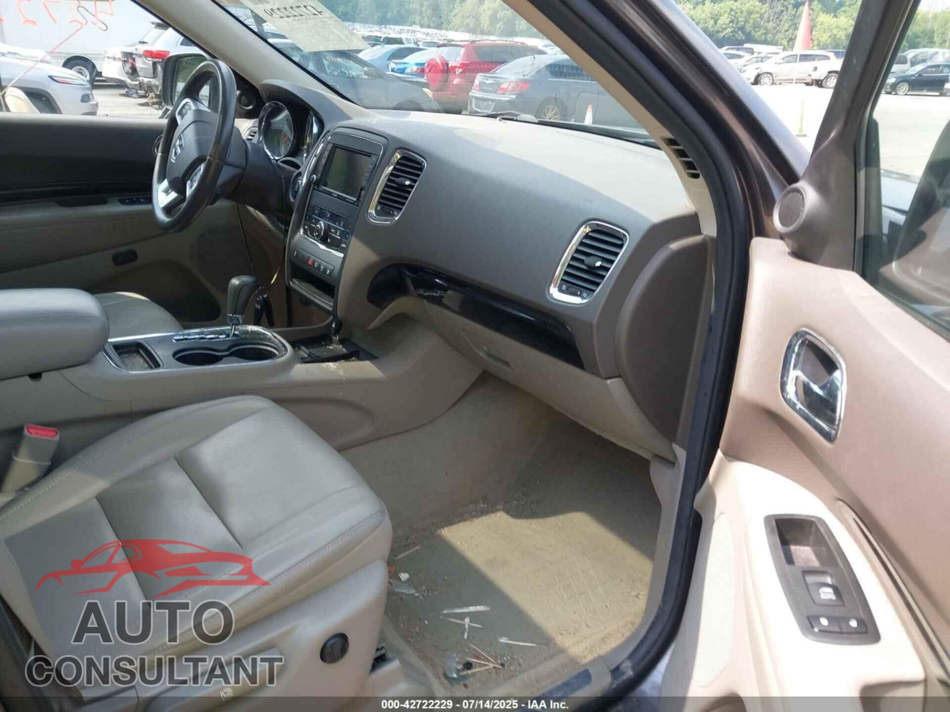 DODGE DURANGO 2013 - 1C4RDJDG0DC693522