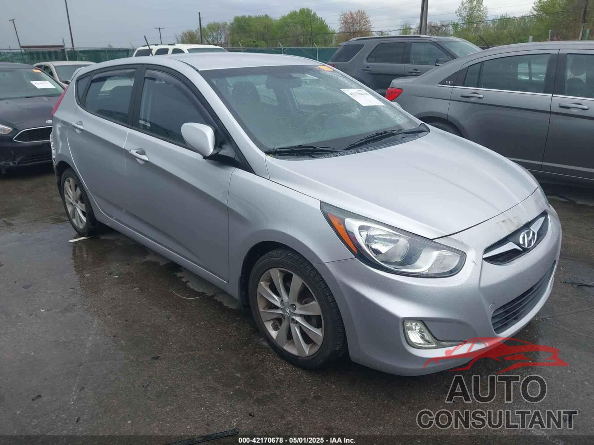 HYUNDAI ACCENT 2012 - KMHCU5AE0CU054285