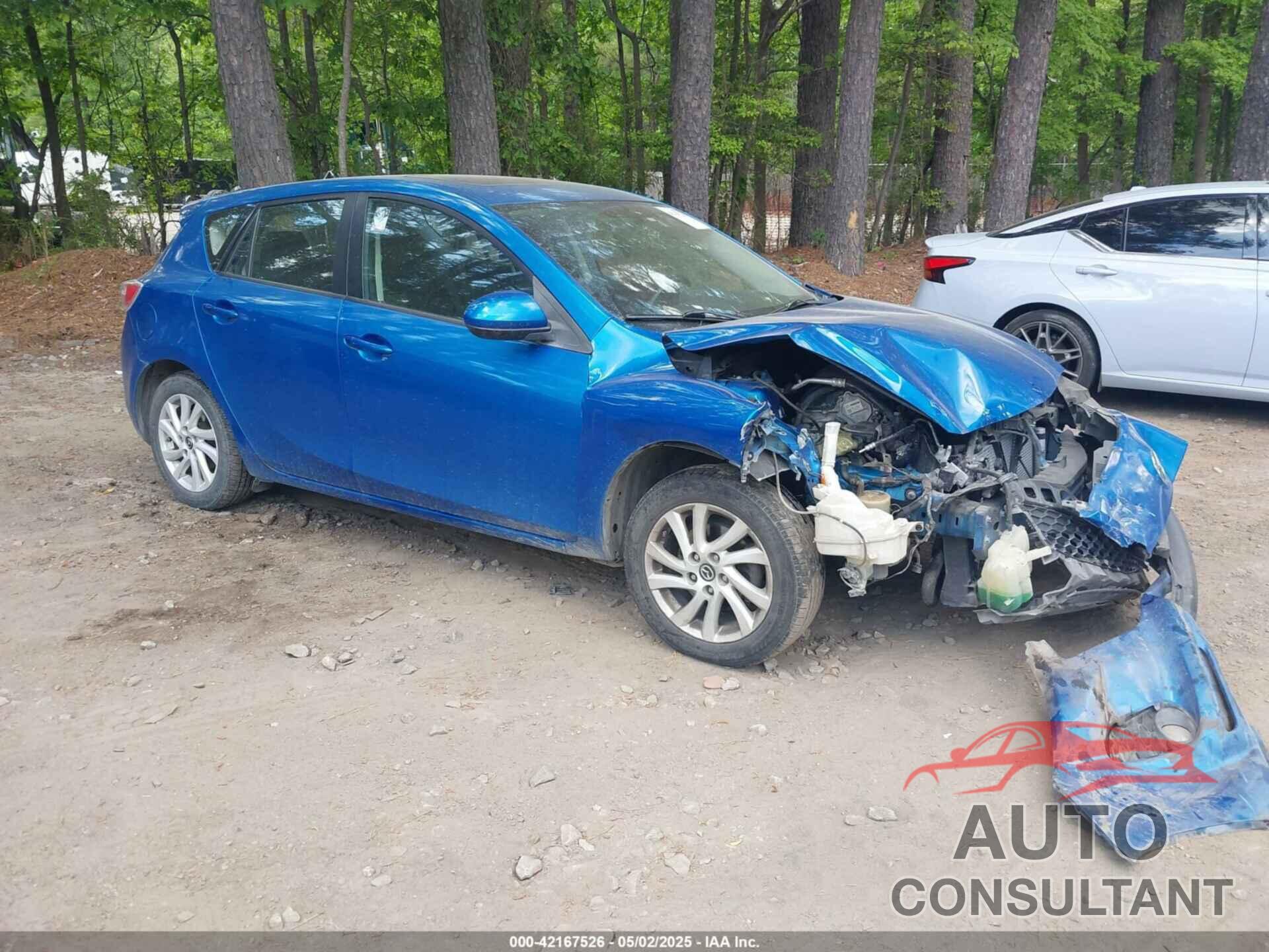 MAZDA MAZDA3 2012 - JM1BL1L79C1678369