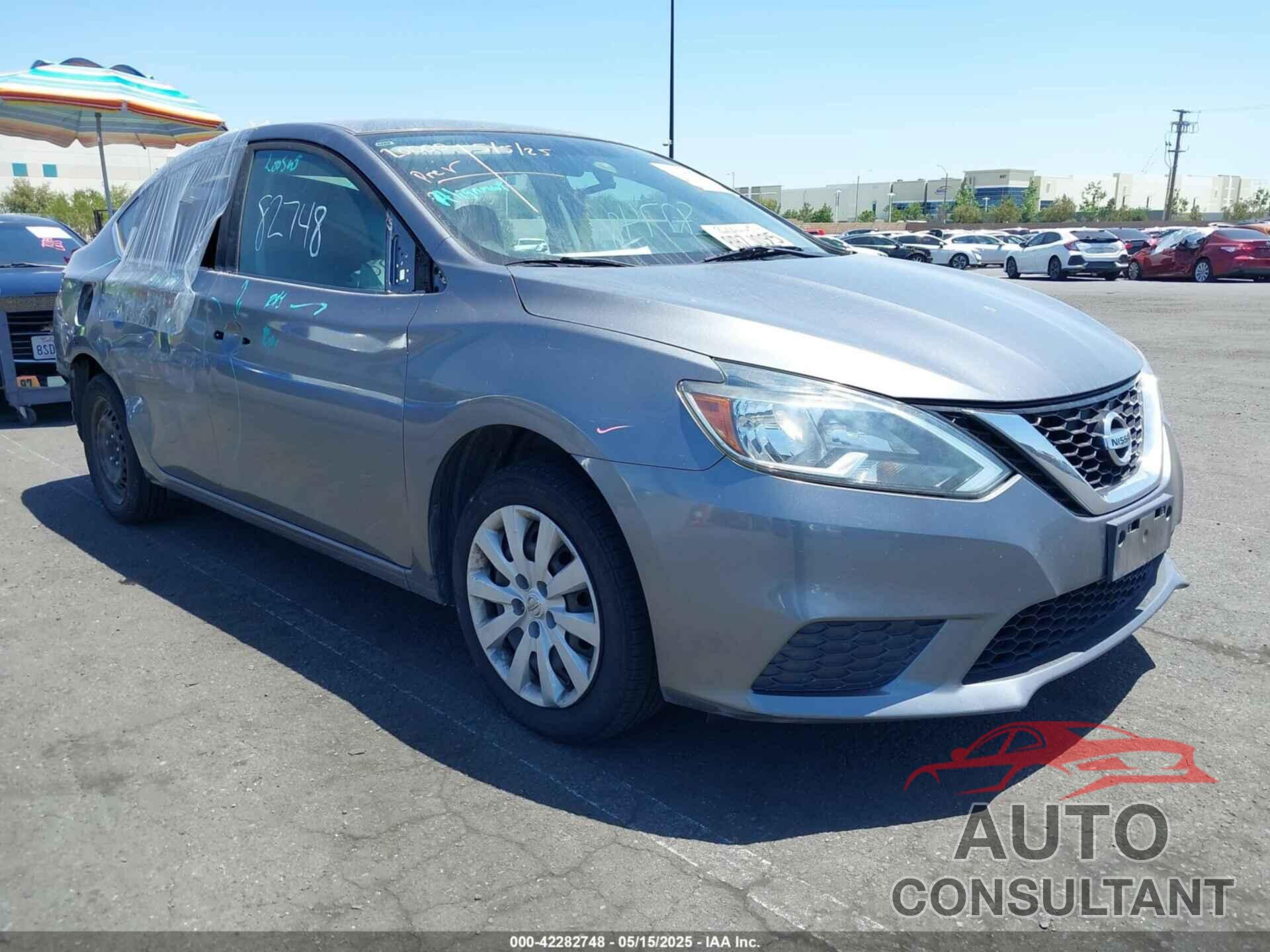 NISSAN SENTRA 2017 - 3N1AB7AP6HY374541