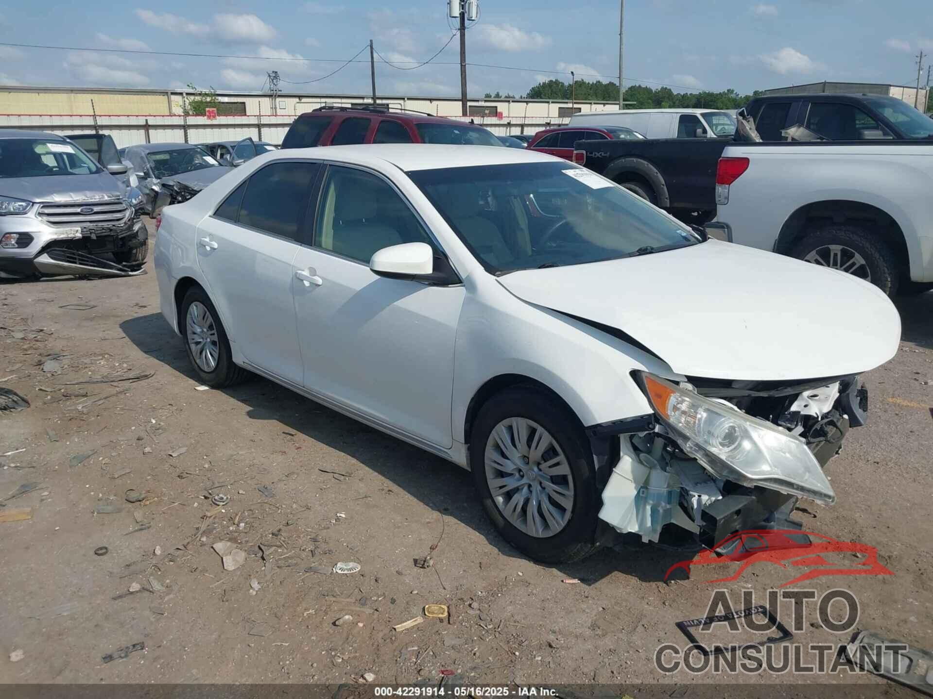 TOYOTA CAMRY 2012 - 4T4BF1FK8CR253622