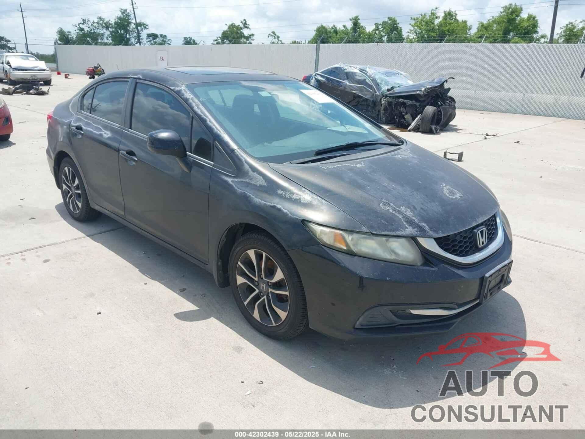 HONDA CIVIC 2013 - 2HGFB2F87DH505291