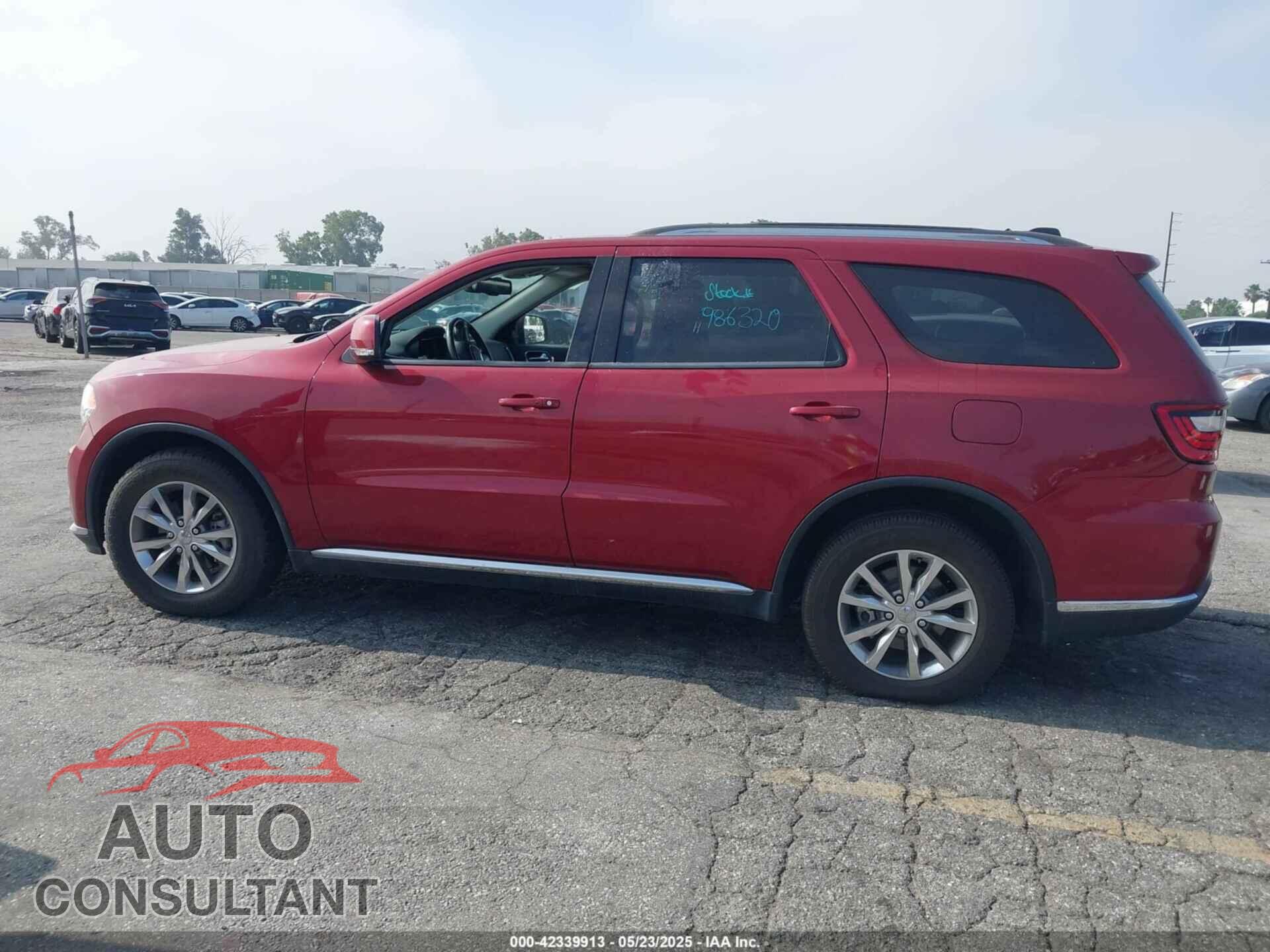 DODGE DURANGO 2015 - 1C4RDHDG9FC100932