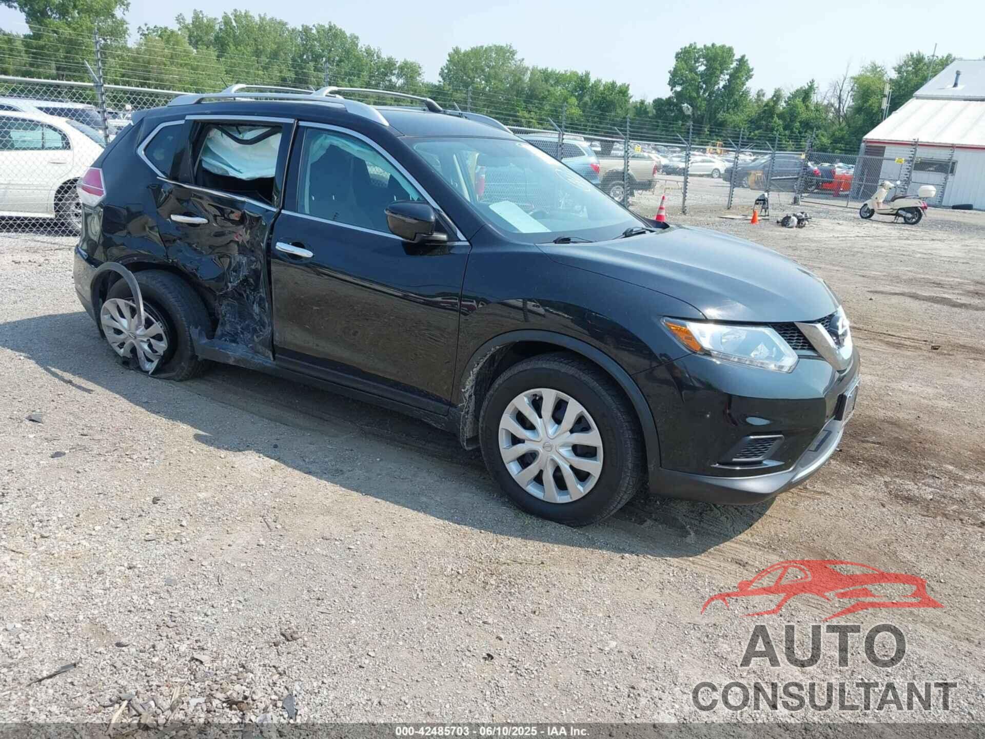 NISSAN ROGUE 2016 - KNMAT2MV5GP598388