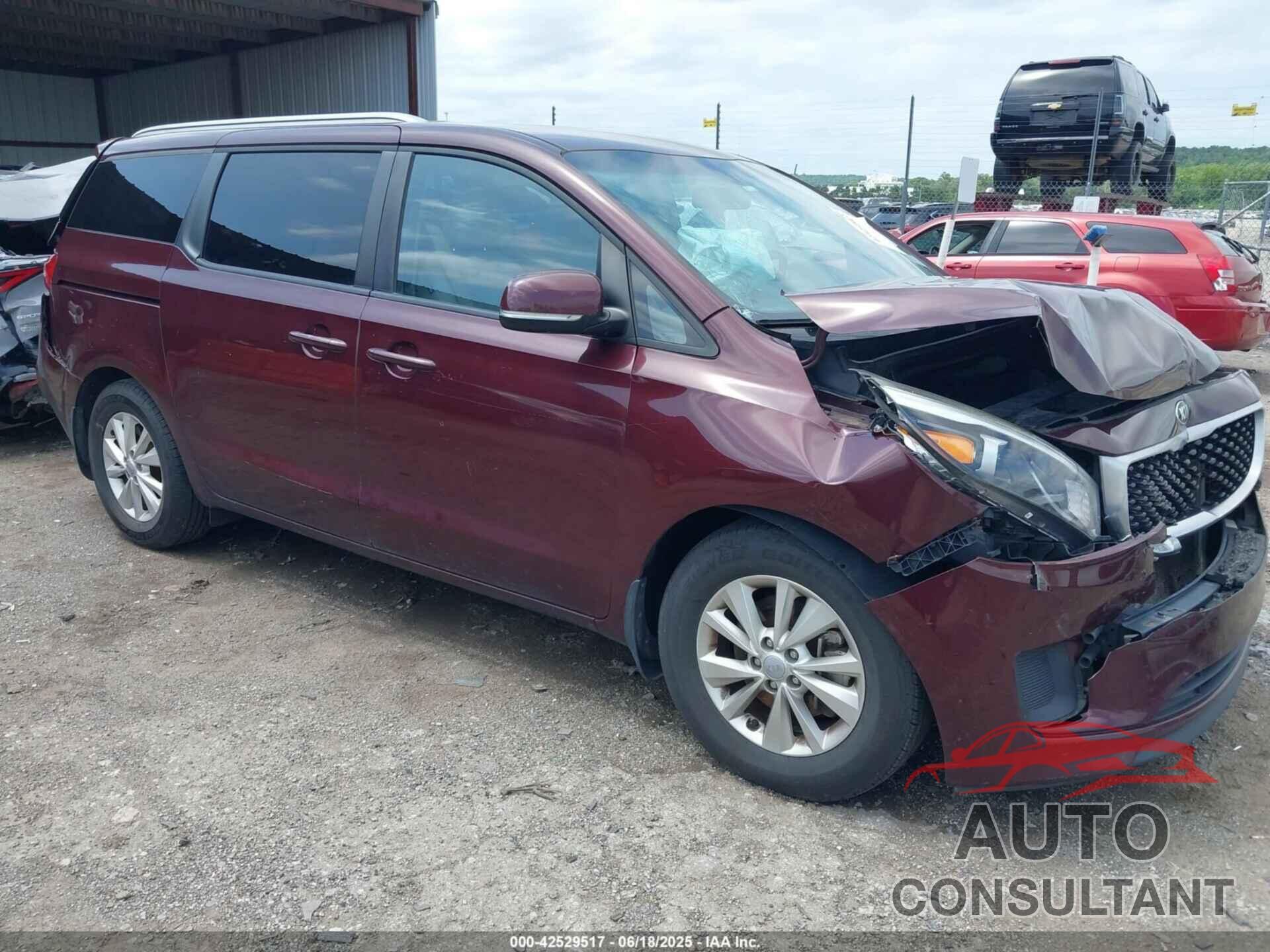 KIA SEDONA 2016 - KNDMB5C14G6134837