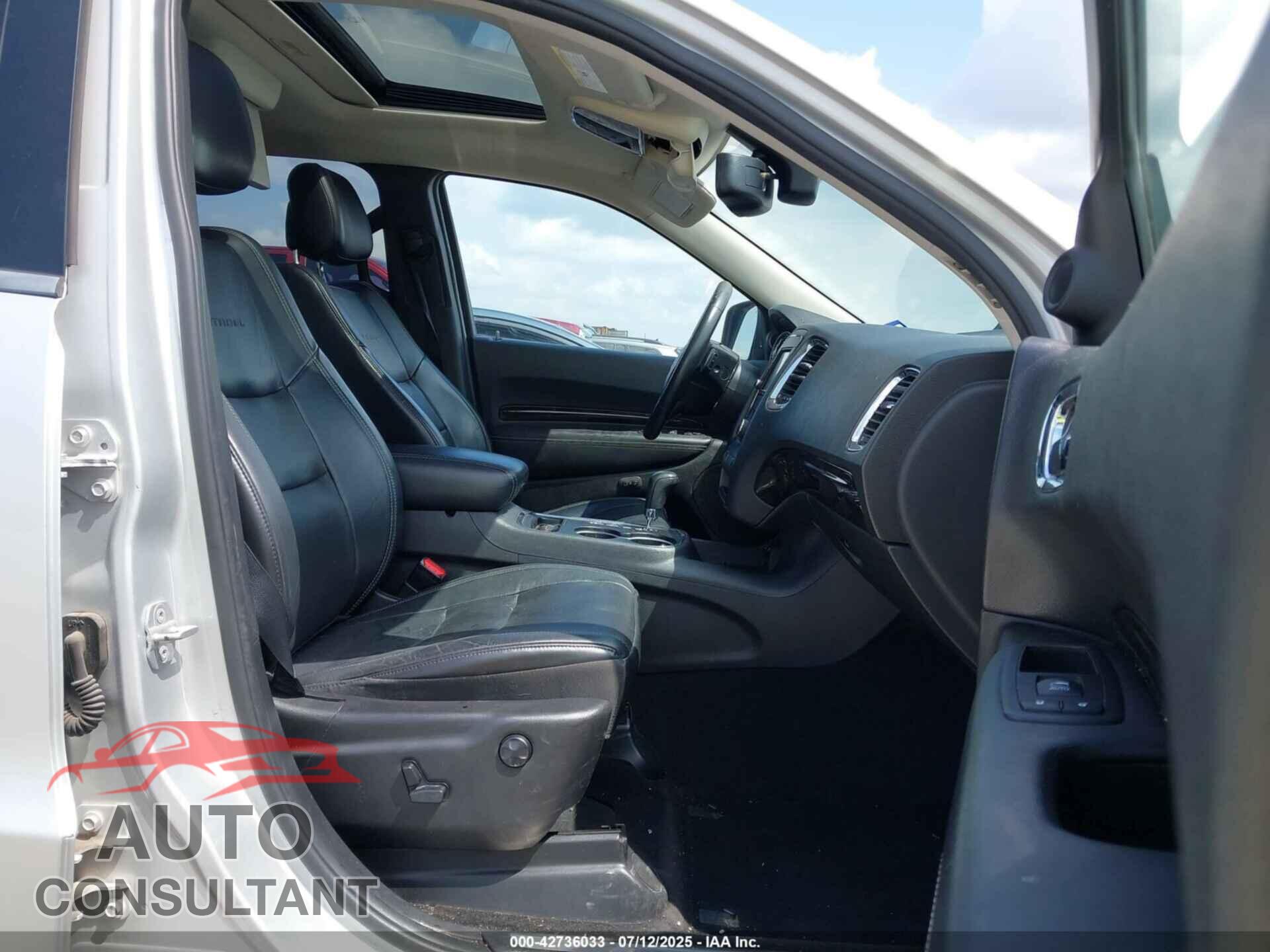 DODGE DURANGO 2013 - 1C4RDHEG0DC571833