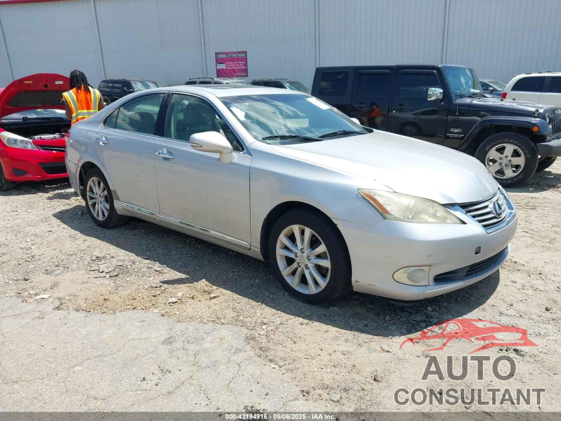 LEXUS ES 350 2010 - JTHBK1EGXA2392651
