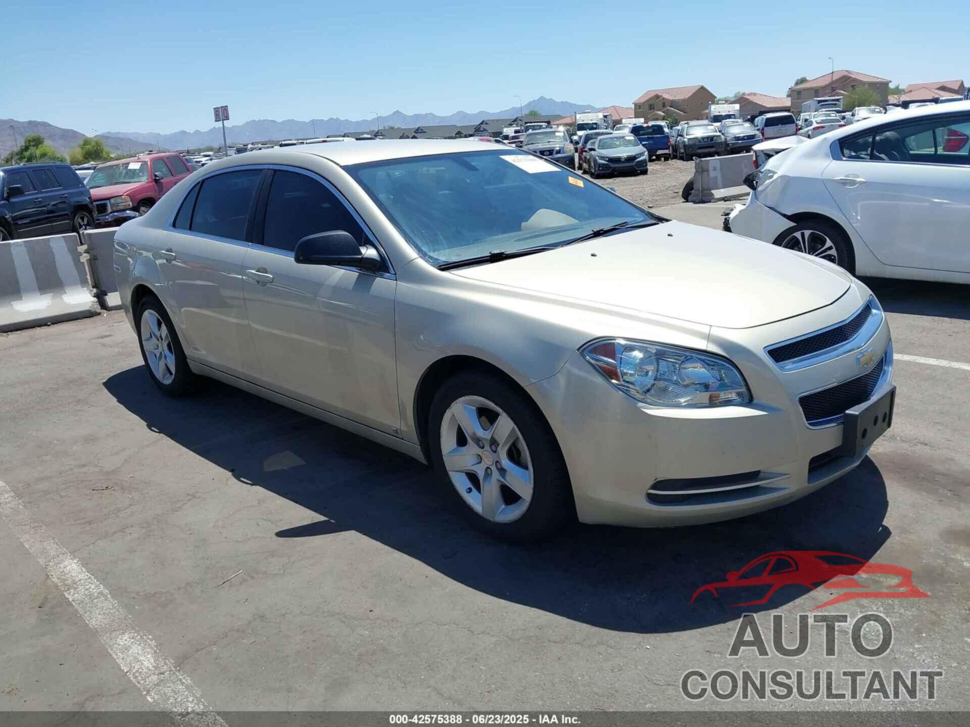 CHEVROLET MALIBU 2009 - 1G1ZG57B89F124964