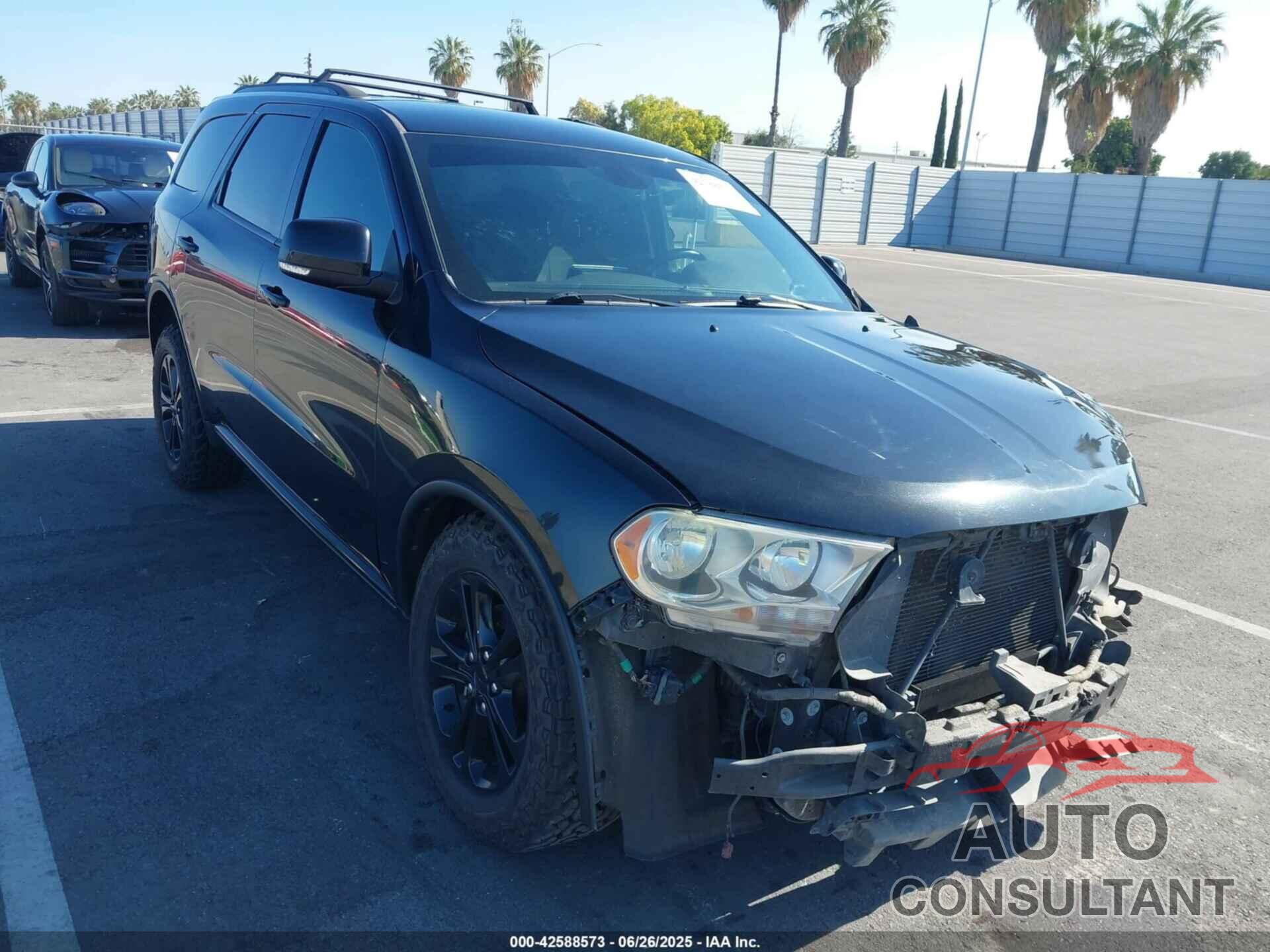 DODGE DURANGO 2012 - 1C4RDJDGXCC247652