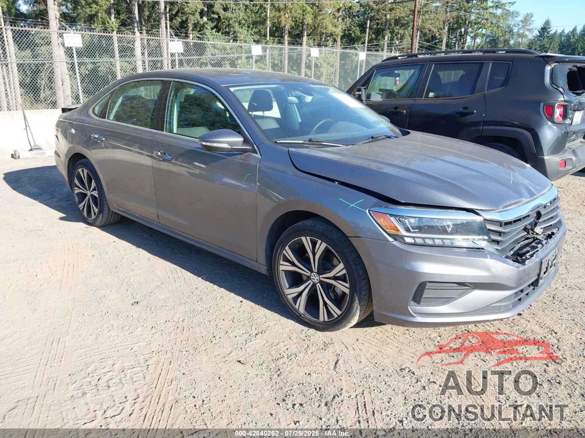 VOLKSWAGEN PASSAT 2021 - 1VWSA7A30MC010018