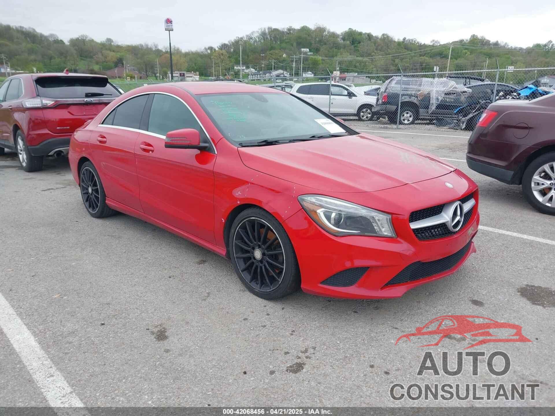 MERCEDES-BENZ CLA 250 2014 - WDDSJ4EB3EN152779