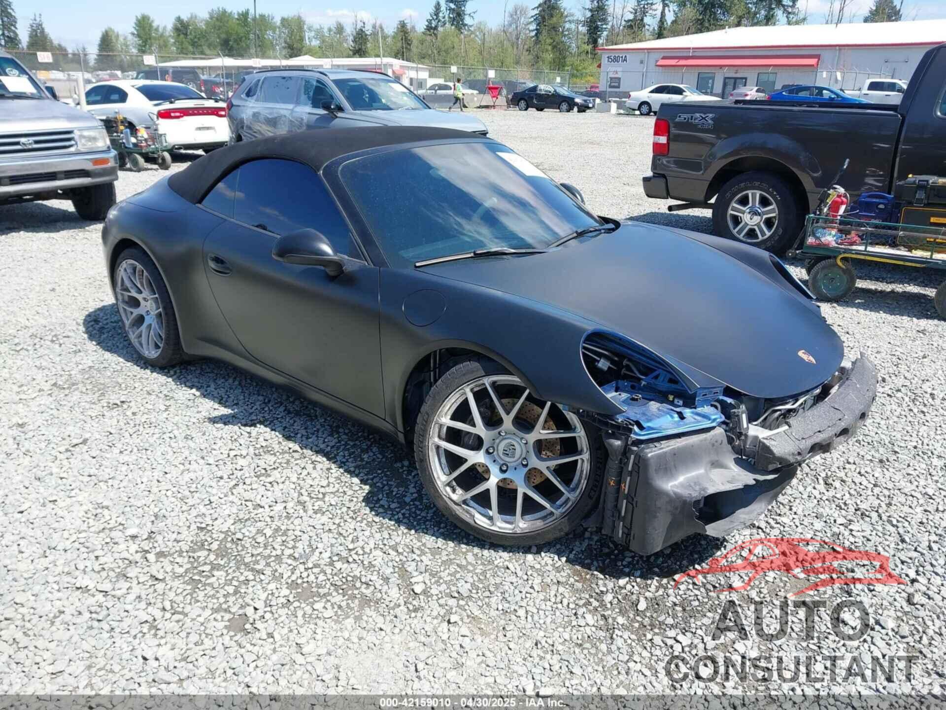 PORSCHE 911 2014 - WP0CA2A94ES140857