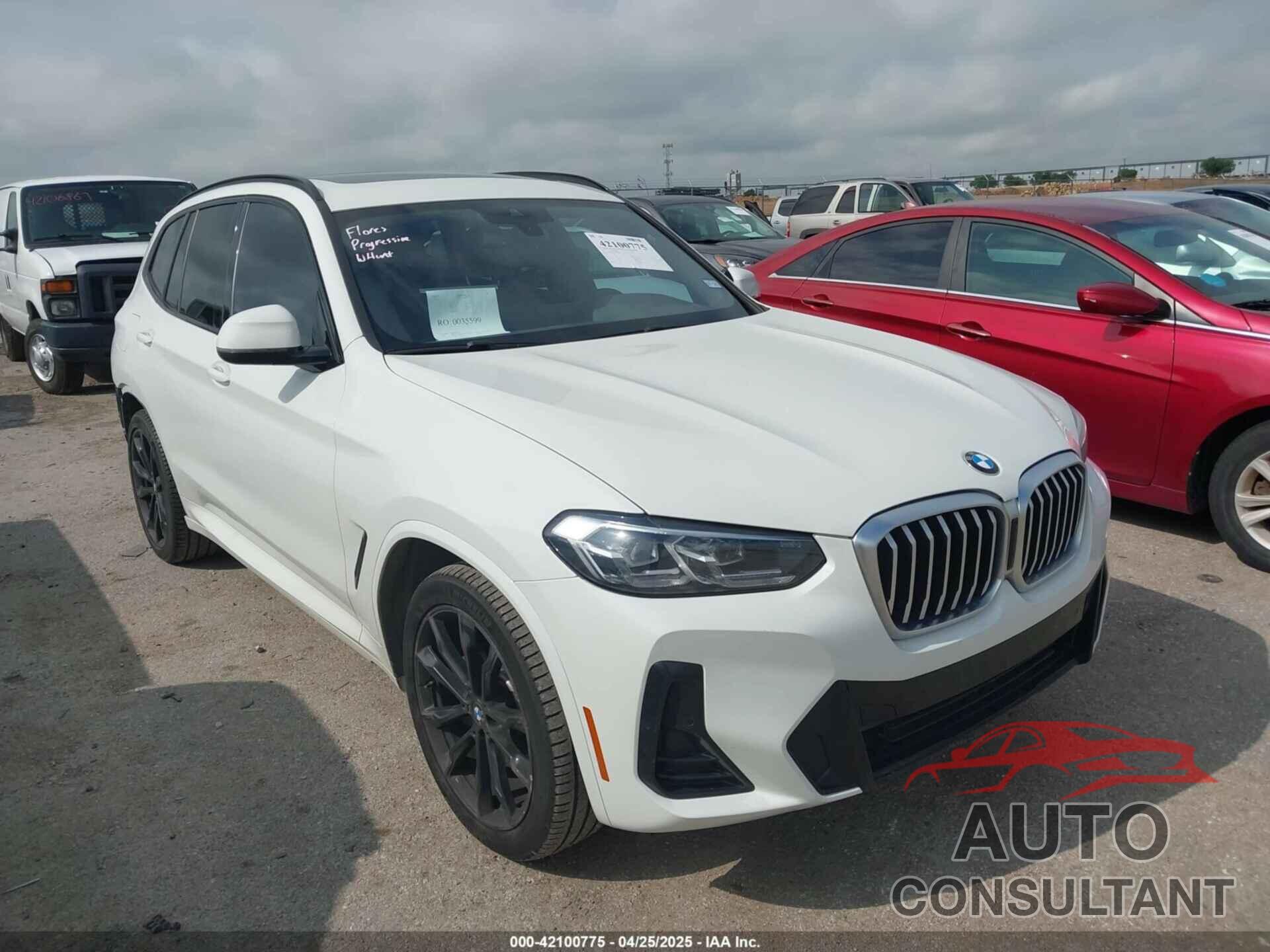 BMW X3 2022 - WBX47DP04NN146263