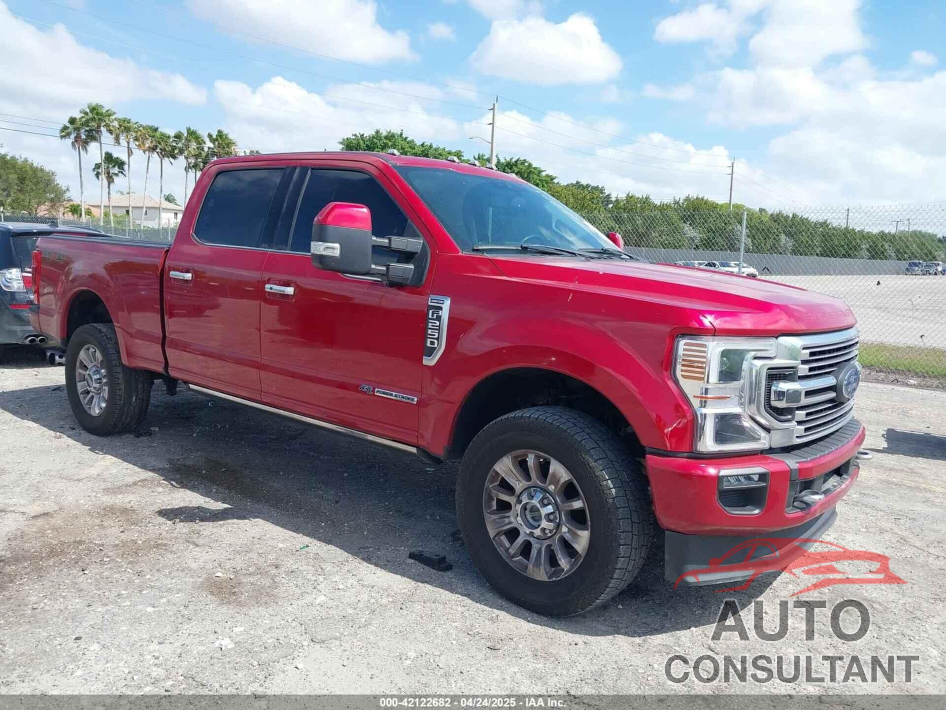 FORD F-250 2022 - 1FT7W2BT4NEF02147