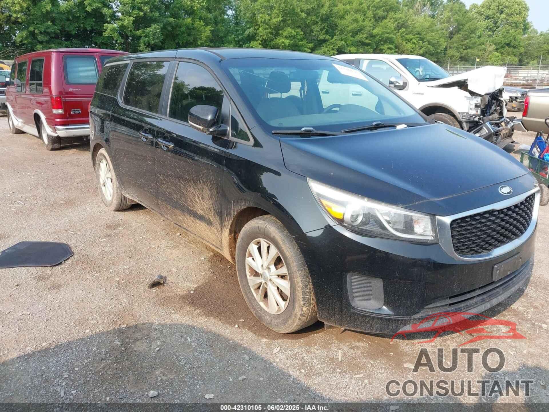 KIA SEDONA 2015 - KNDMA5C19F6037814
