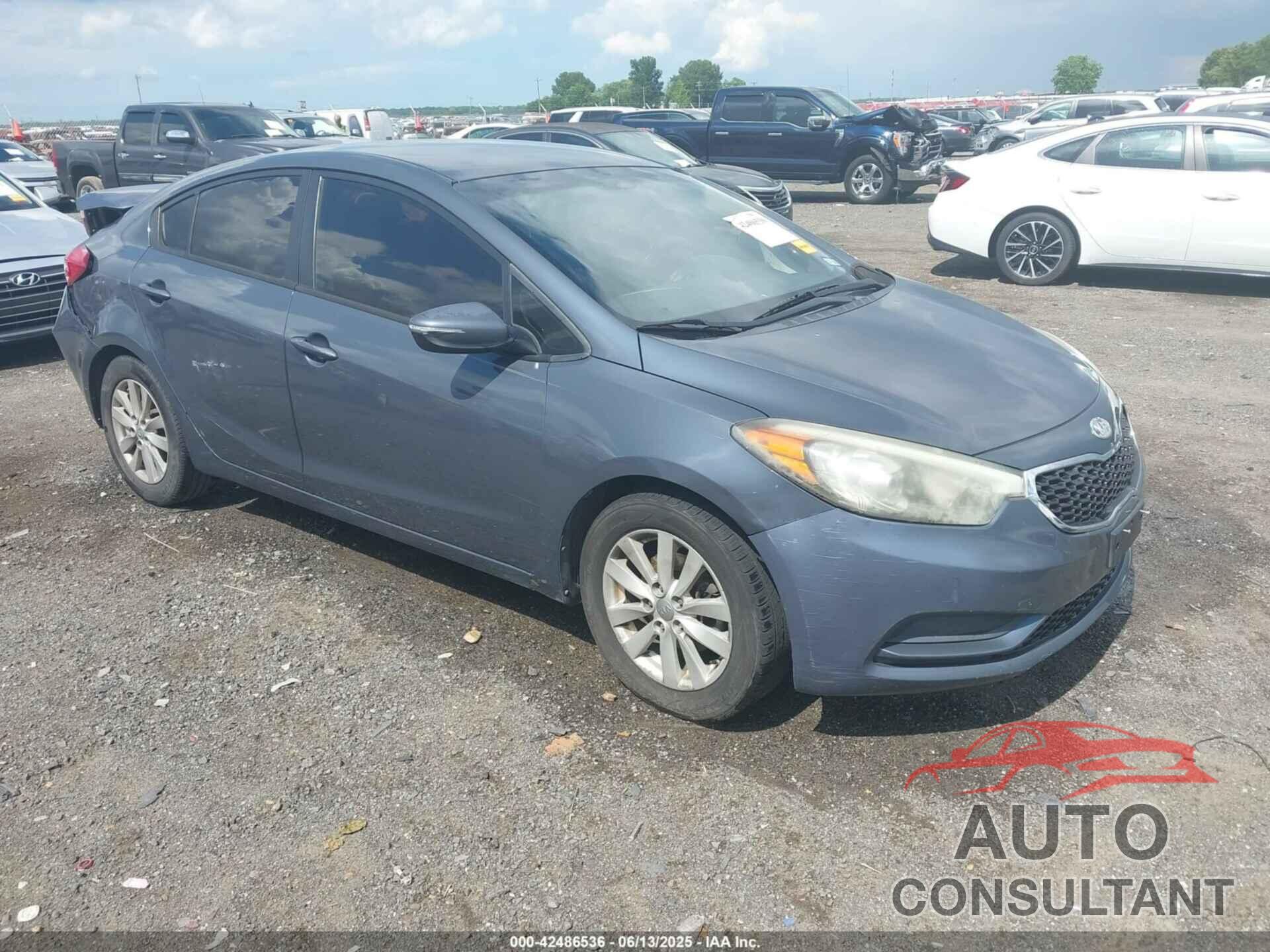 KIA FORTE 2014 - KNAFX4A65E5087661