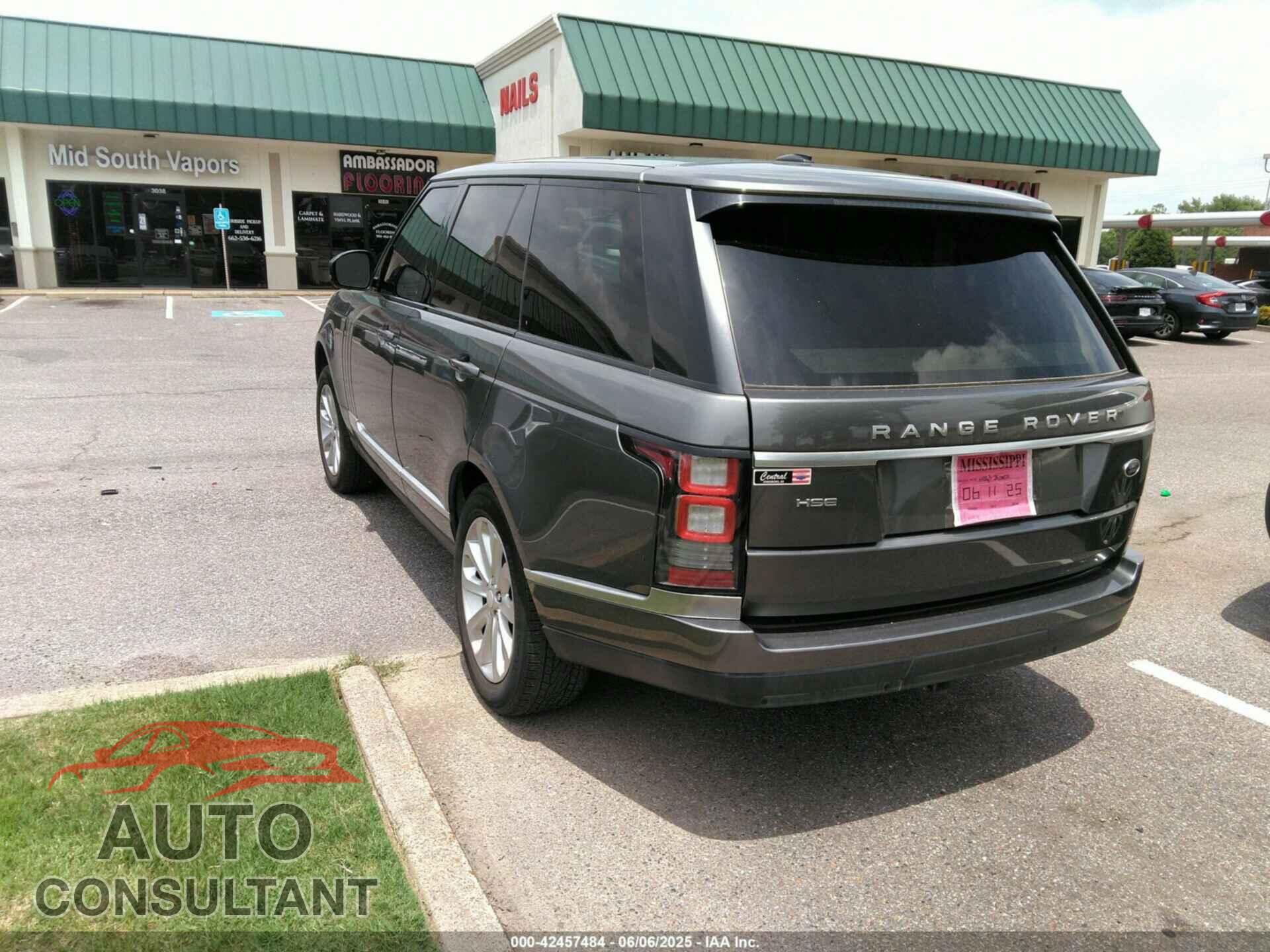LAND ROVER RANGE ROVER 2015 - SALGS2VF2FA204215