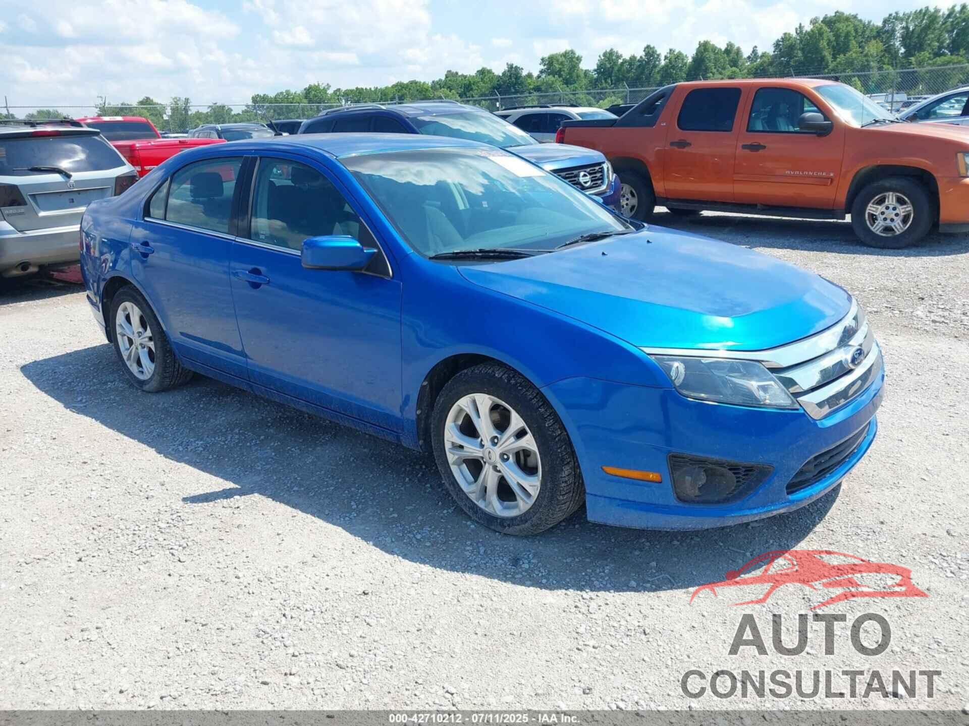 FORD FUSION 2012 - 3FAHP0HAXCR420189