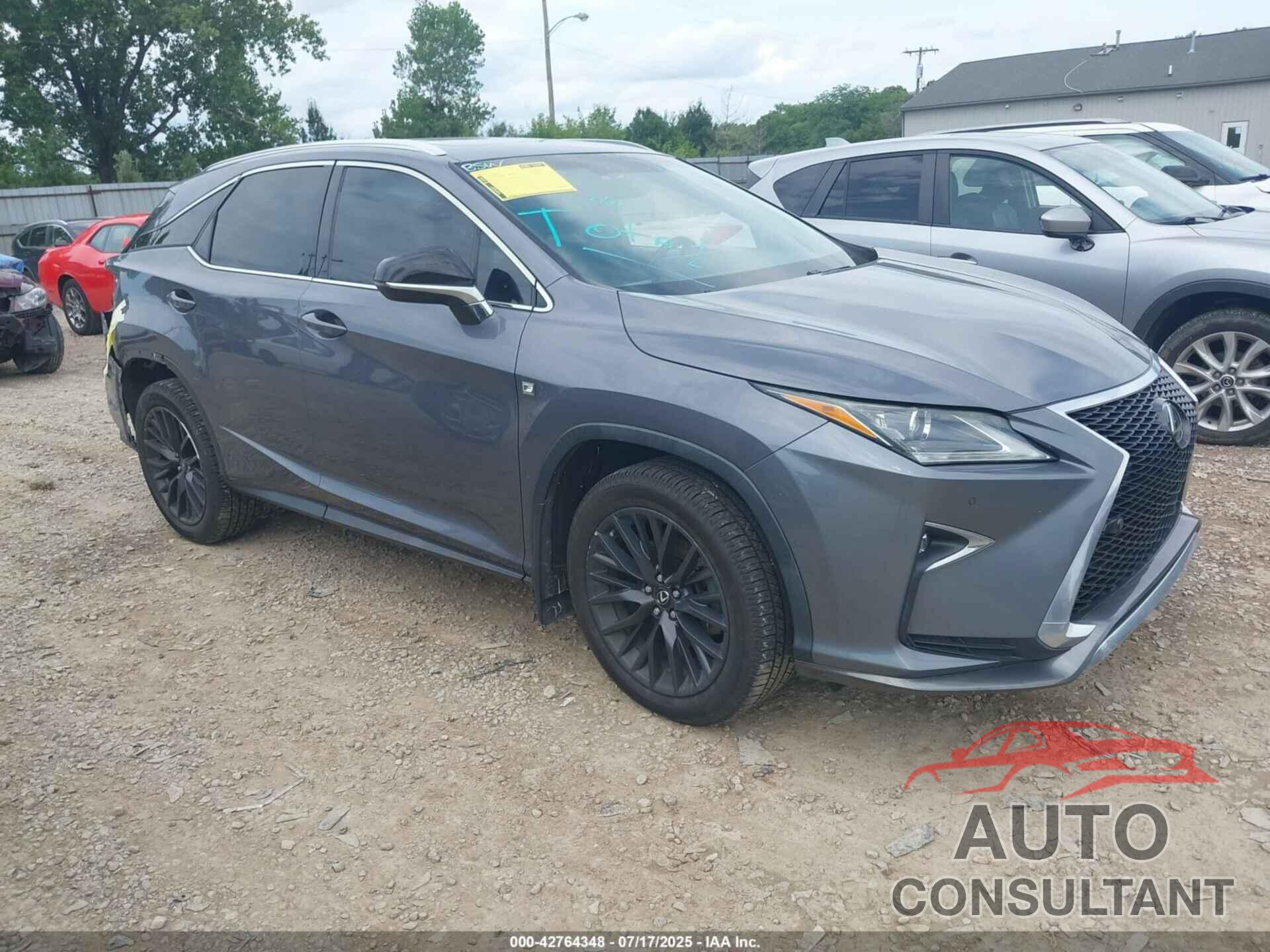 LEXUS RX 350 2016 - 2T2BZMCA4GC010682