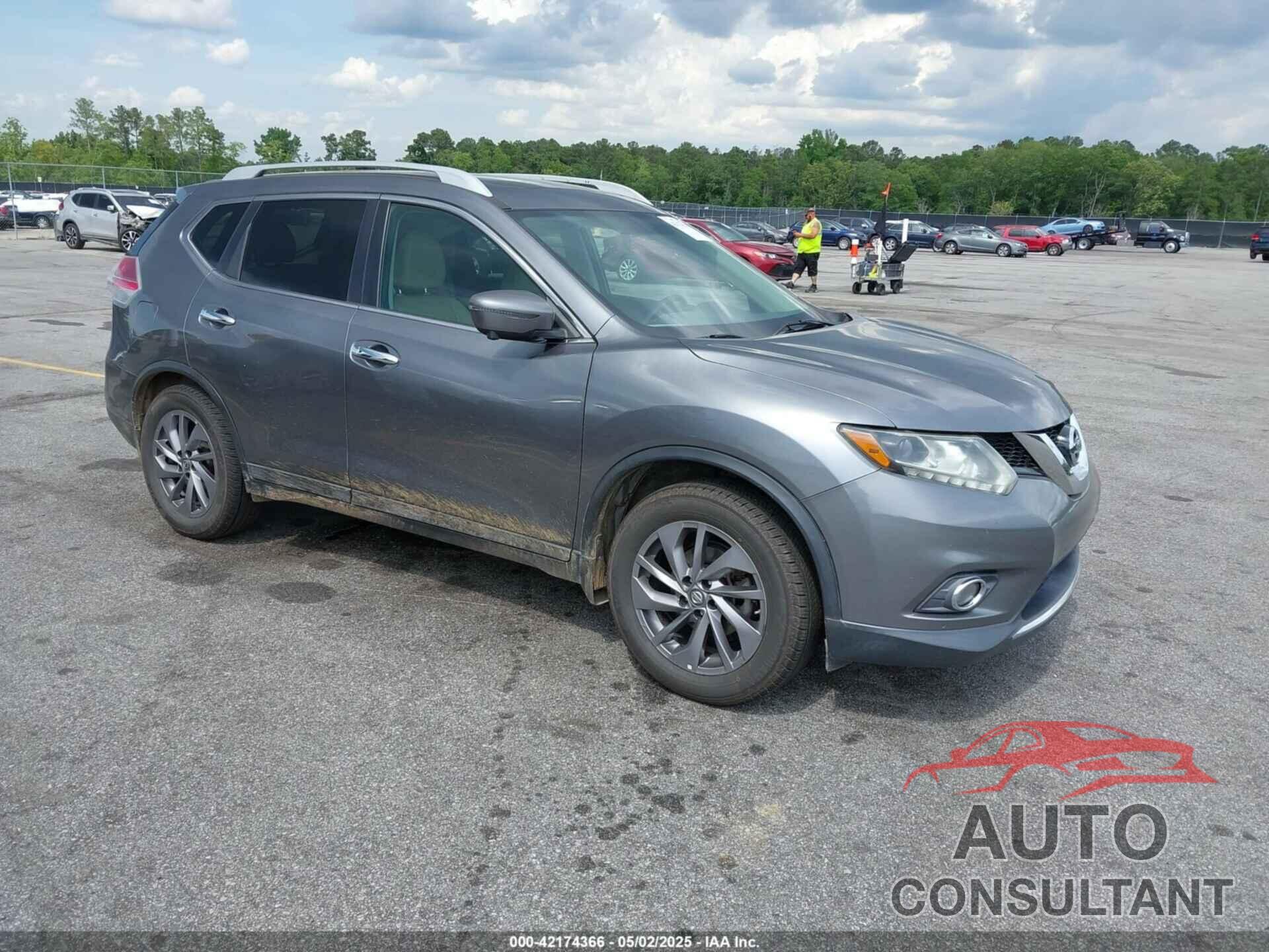 NISSAN ROGUE 2016 - 5N1AT2MT0GC748439