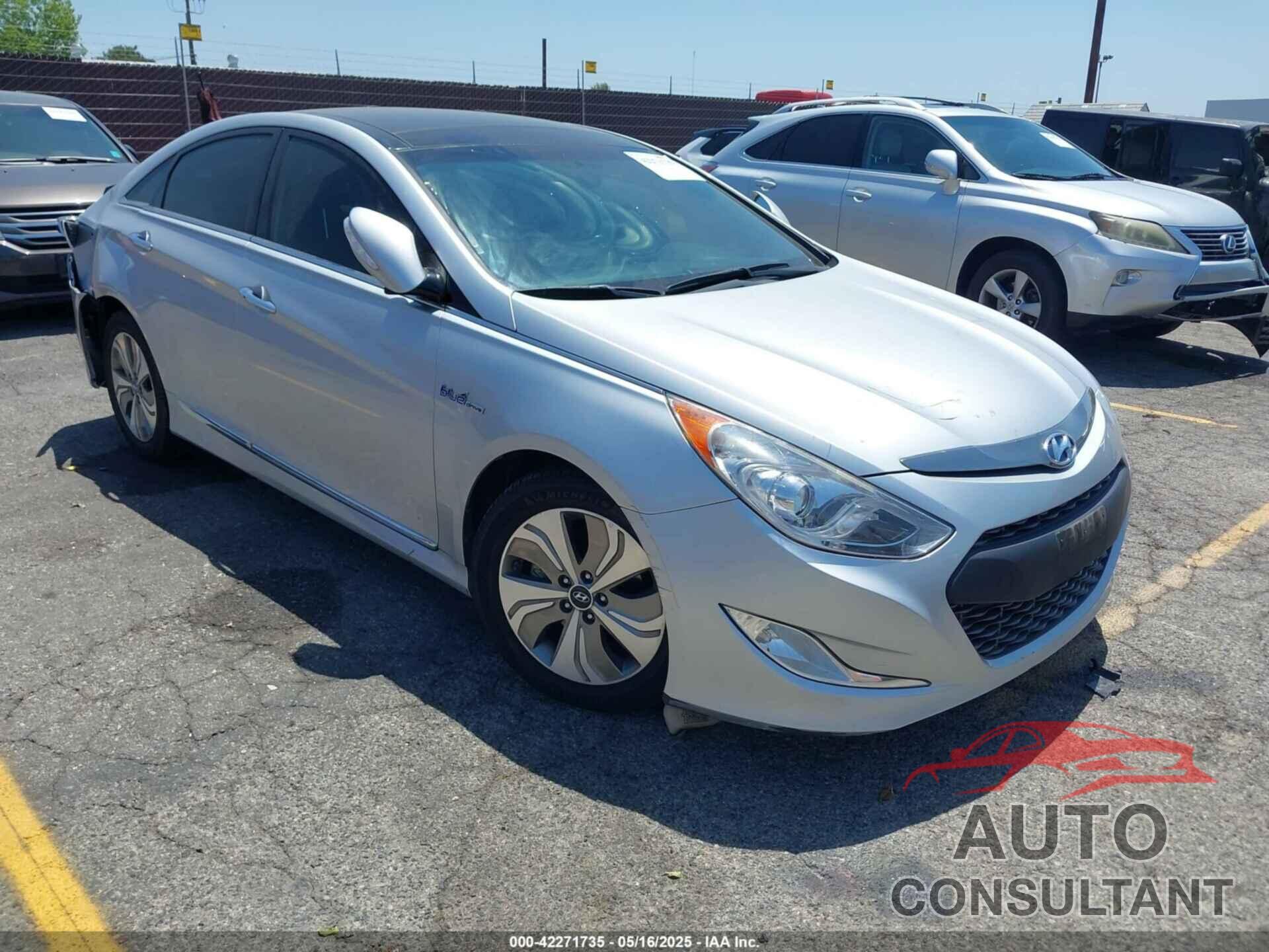 HYUNDAI SONATA HYBRID 2013 - KMHEC4A49DA071764