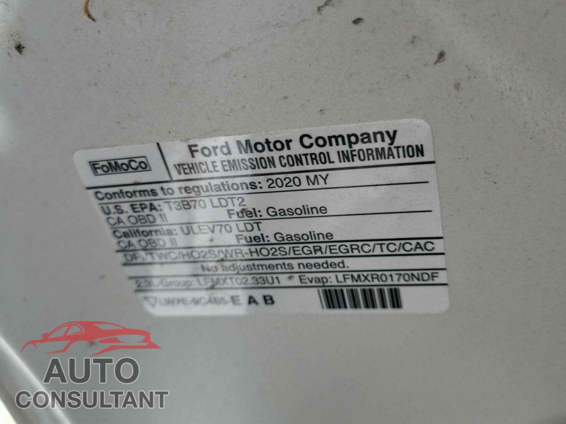 FORD EXPLORER 2020 - 1FMSK8DH4LGA16694
