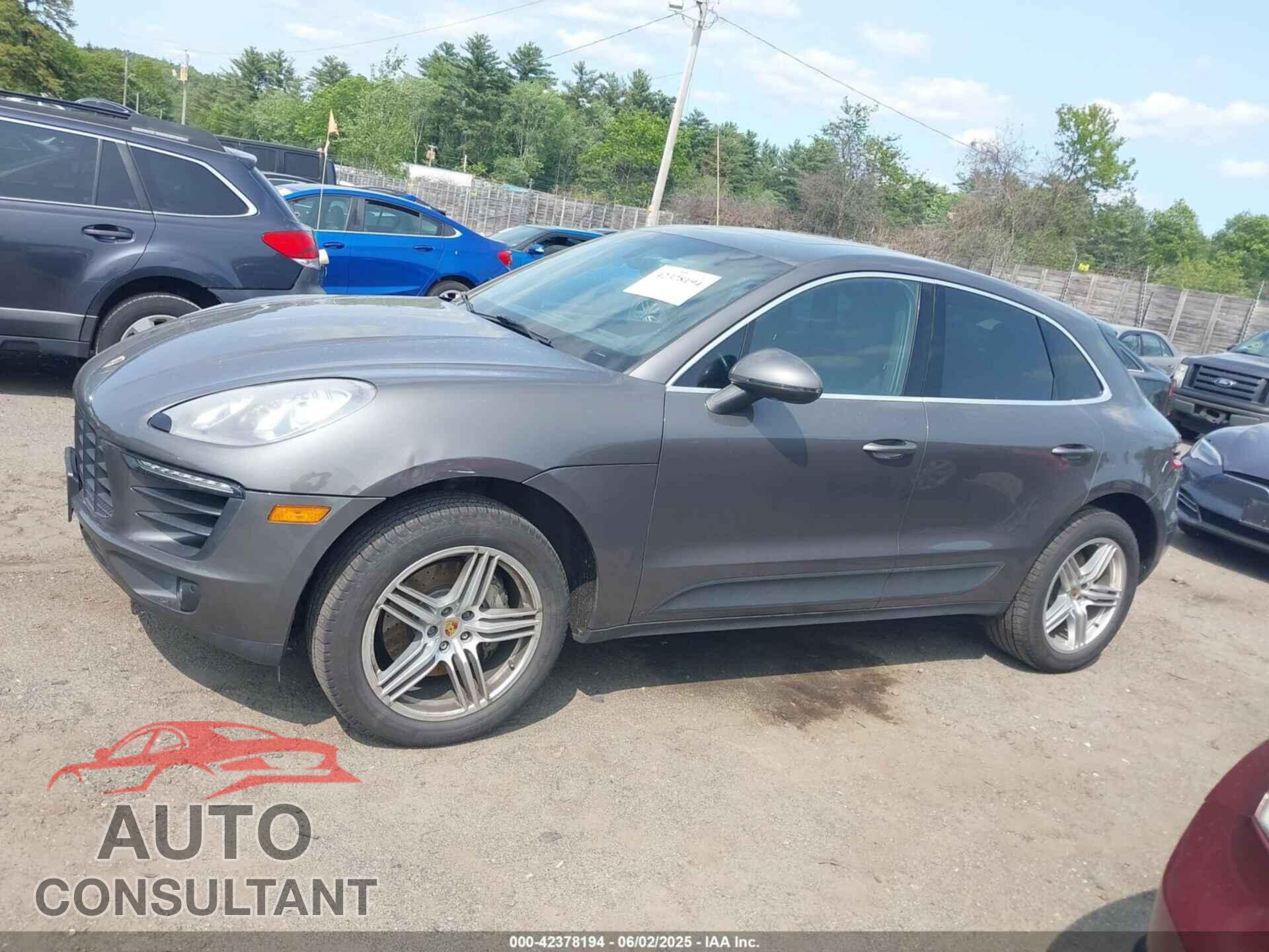 PORSCHE MACAN 2015 - WP1AB2A52FLB41503