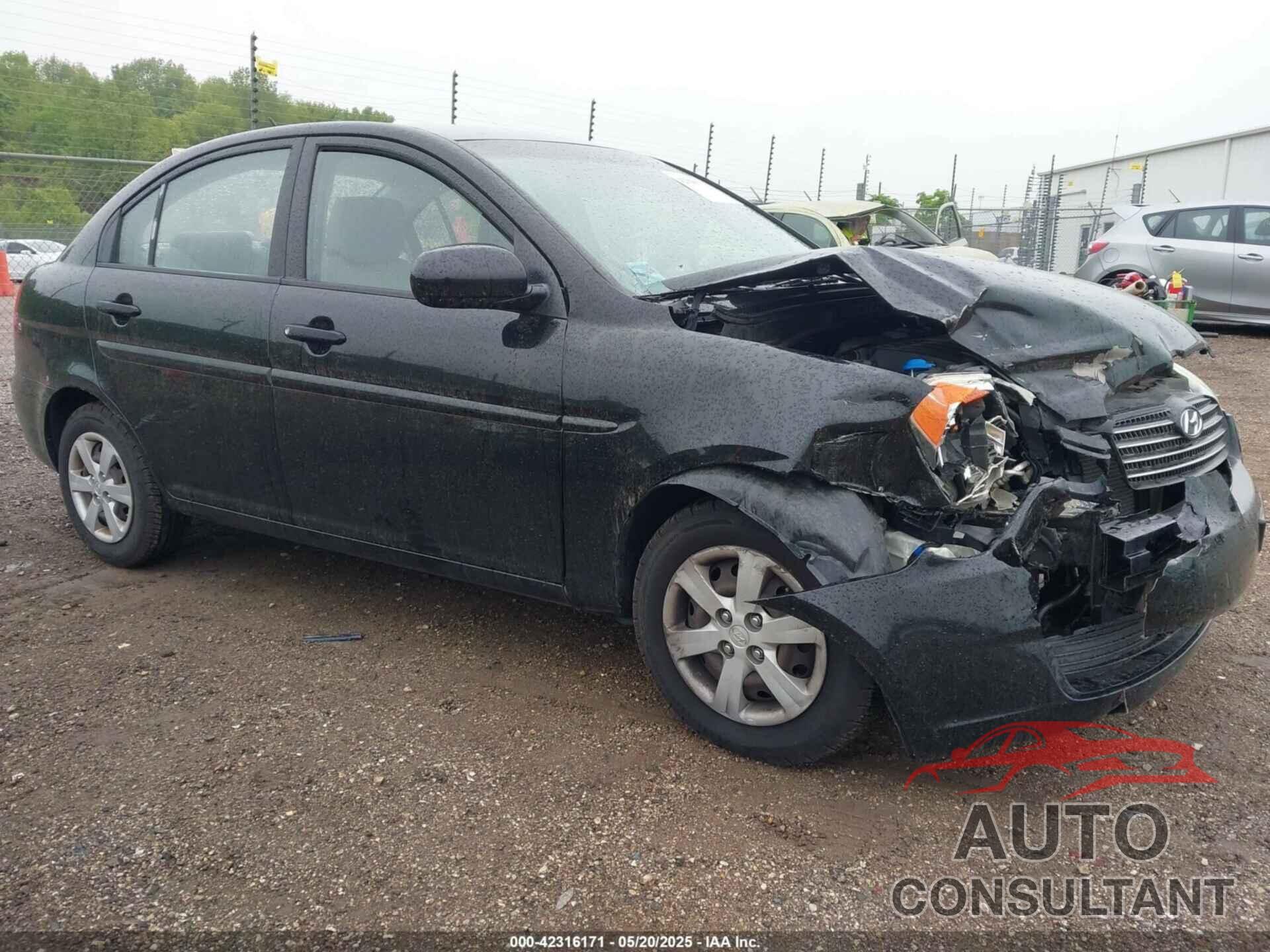 HYUNDAI ACCENT 2010 - KMHCN4ACXAU443440