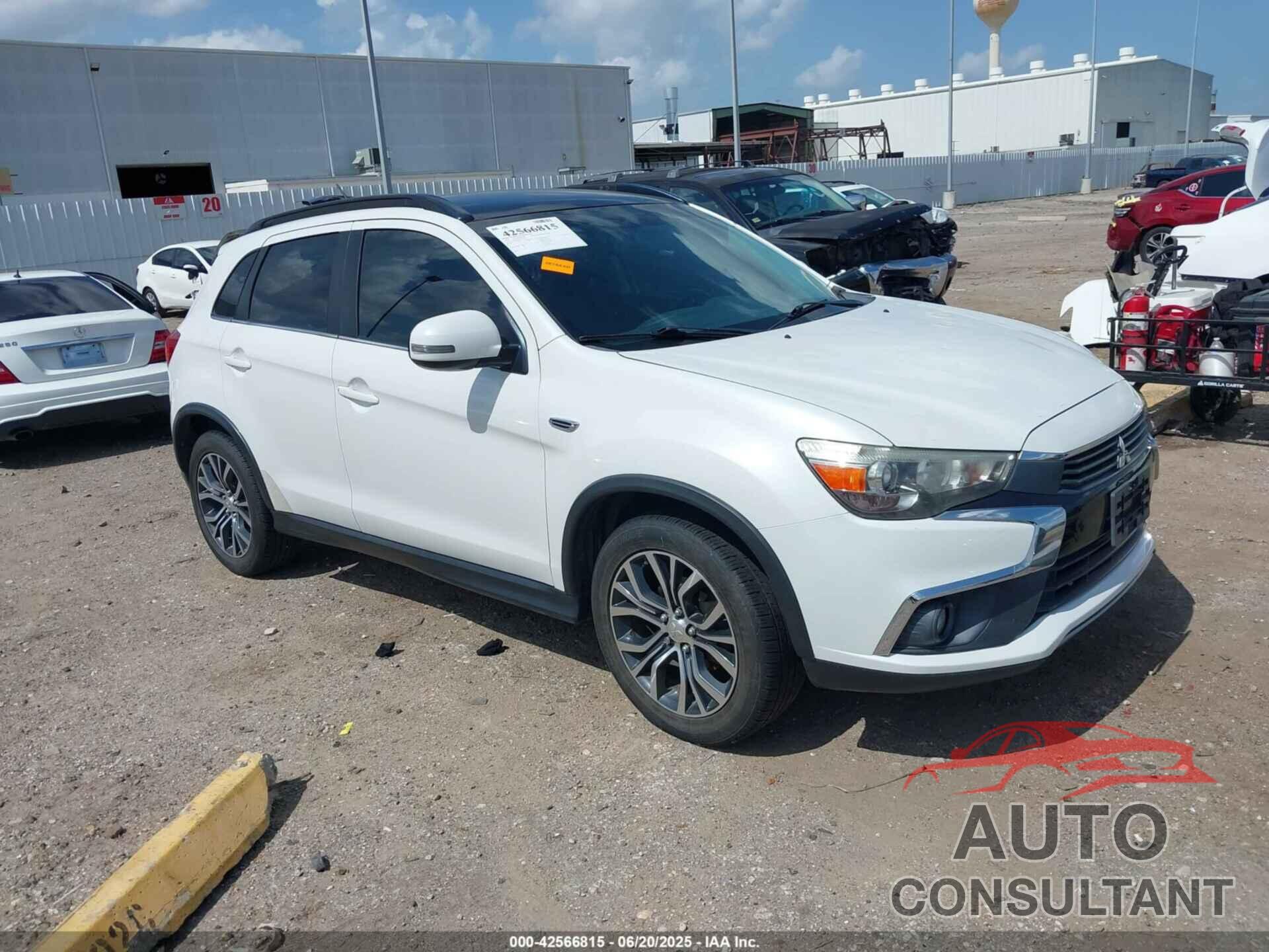 MITSUBISHI OUTLANDER SPORT 2016 - JA4AR4AW9GZ025323