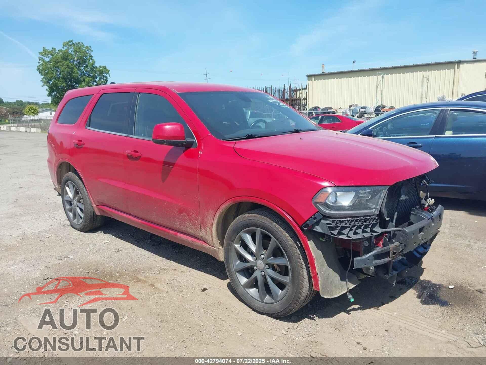 DODGE DURANGO 2014 - 1C4RDJAG4EC500021