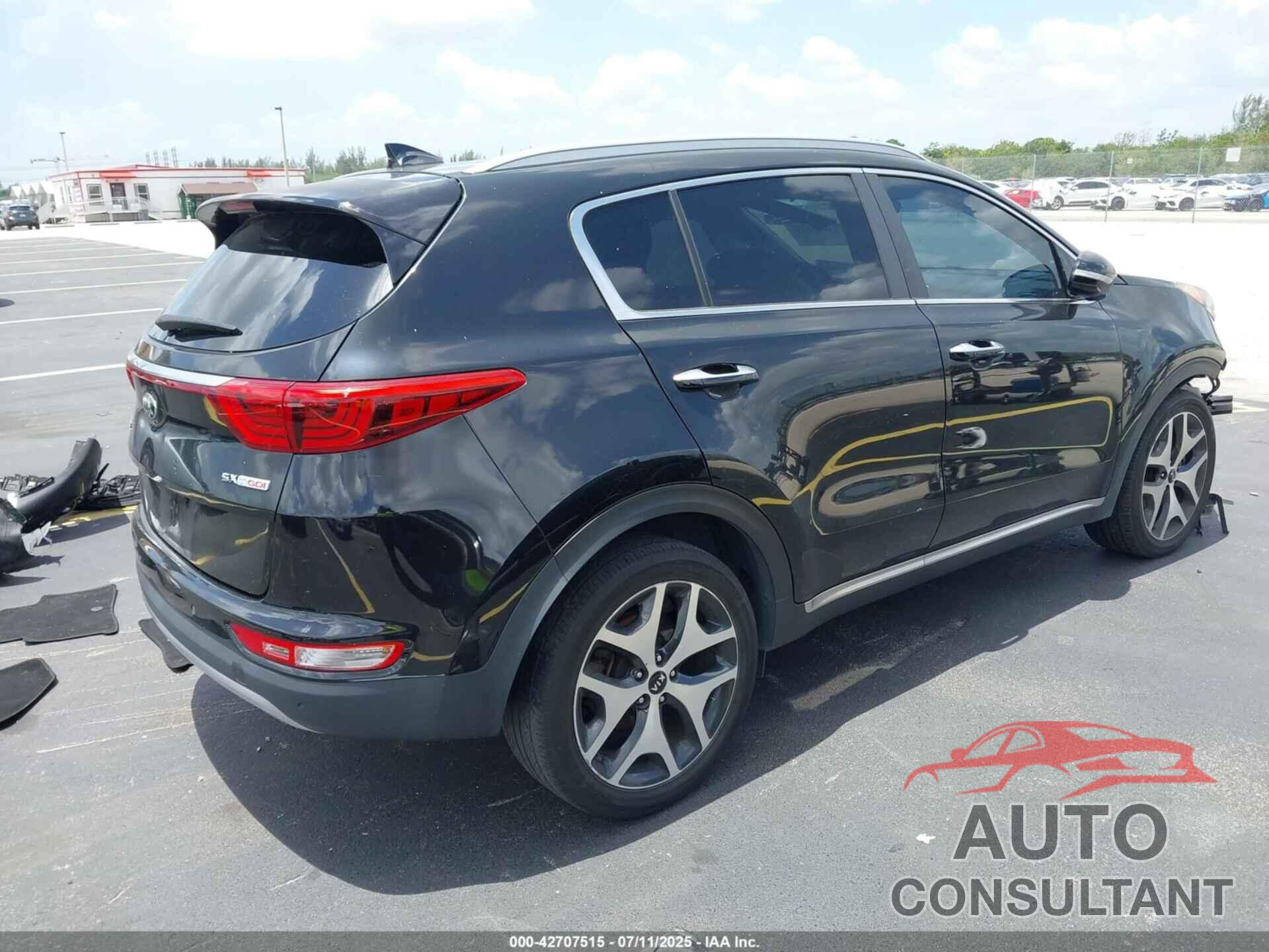 KIA SPORTAGE 2017 - KNDPR3A62H7154480