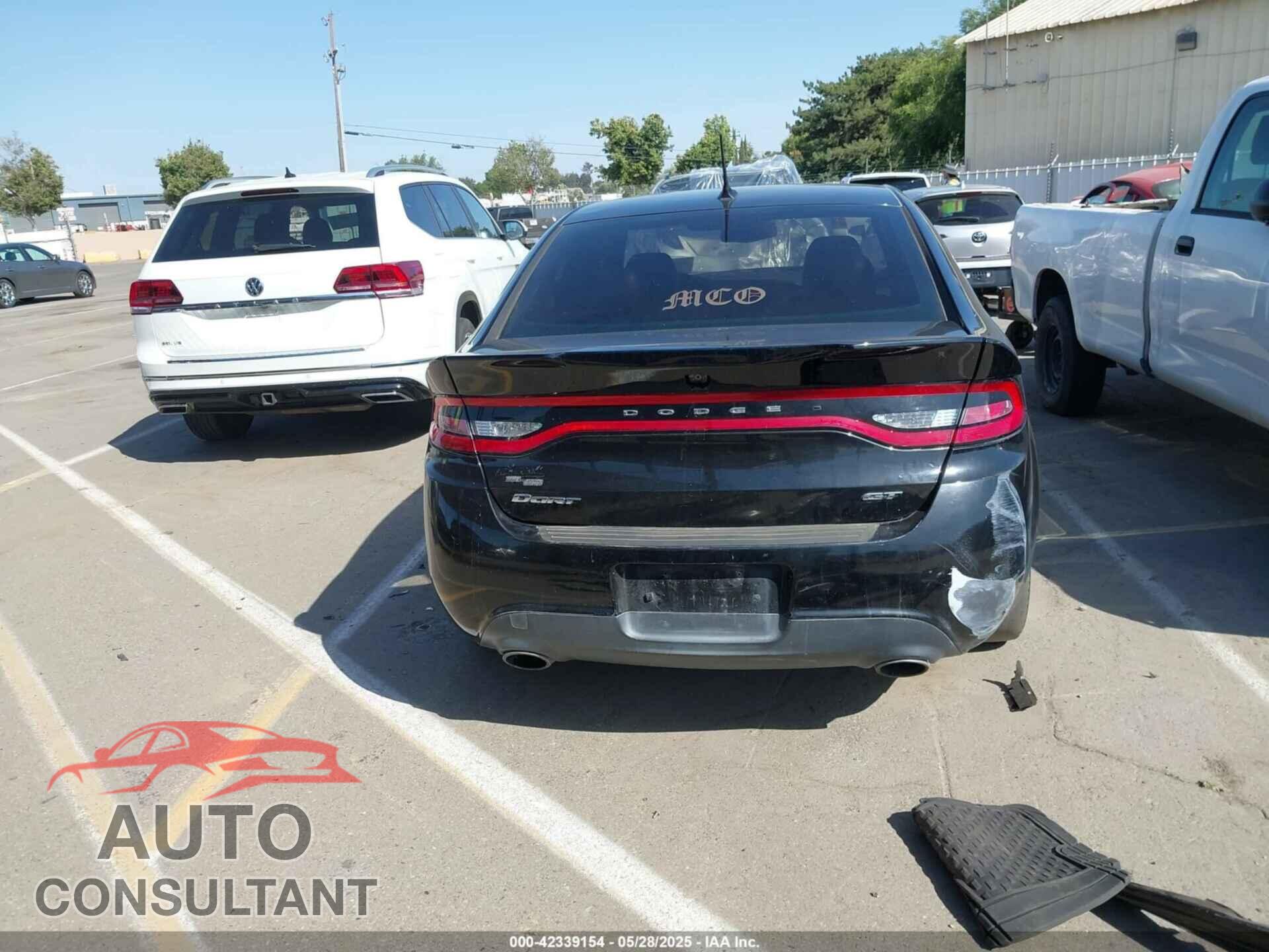 DODGE DART 2015 - 1C3CDFEB7FD278401