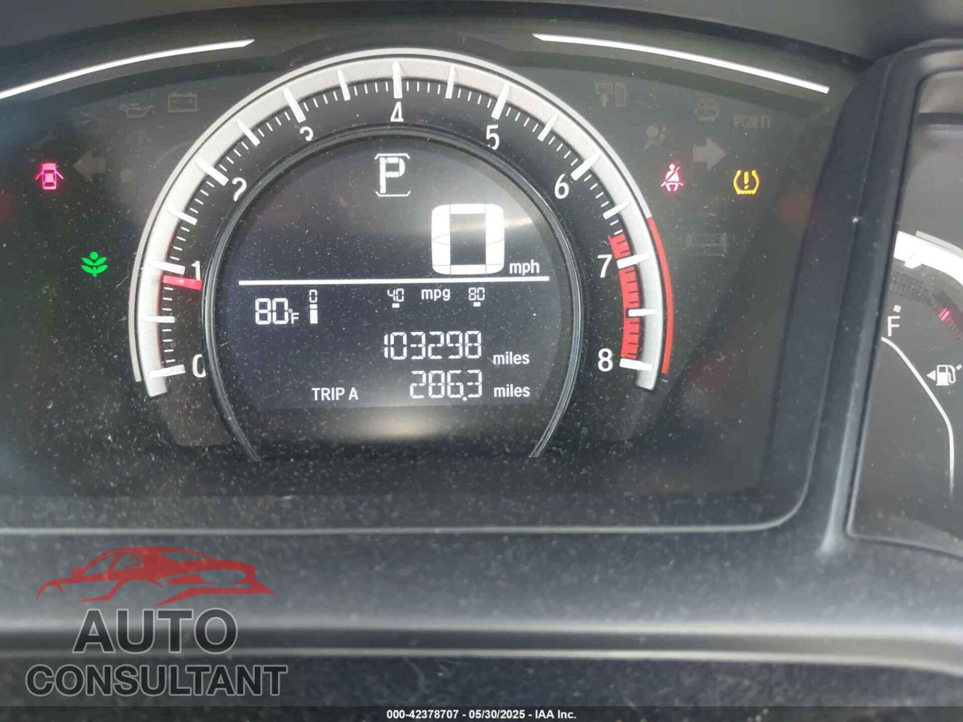 HONDA CIVIC 2017 - 19XFC2F53HE057523