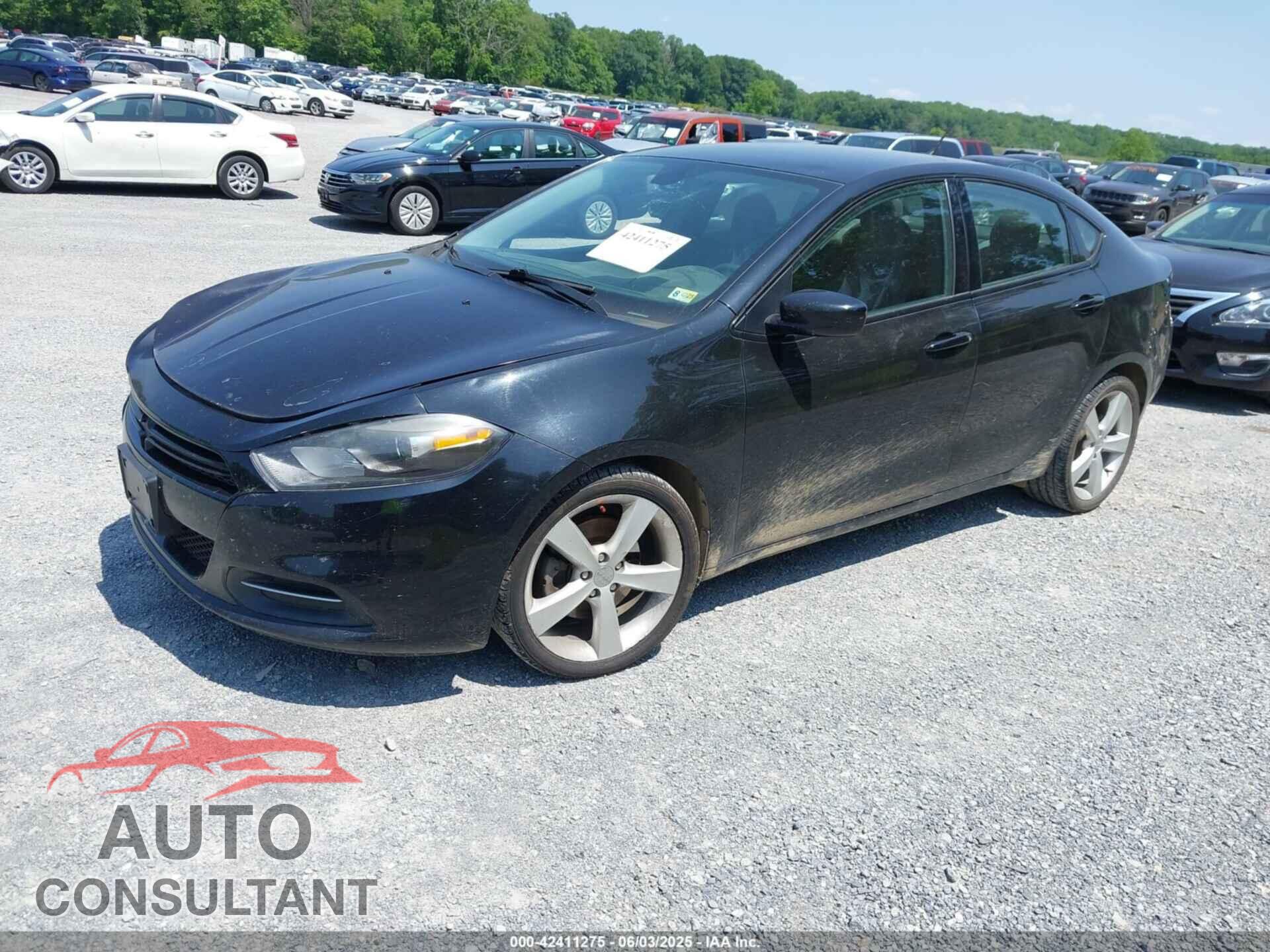 DODGE DART 2015 - 1C3CDFBB1FD351847